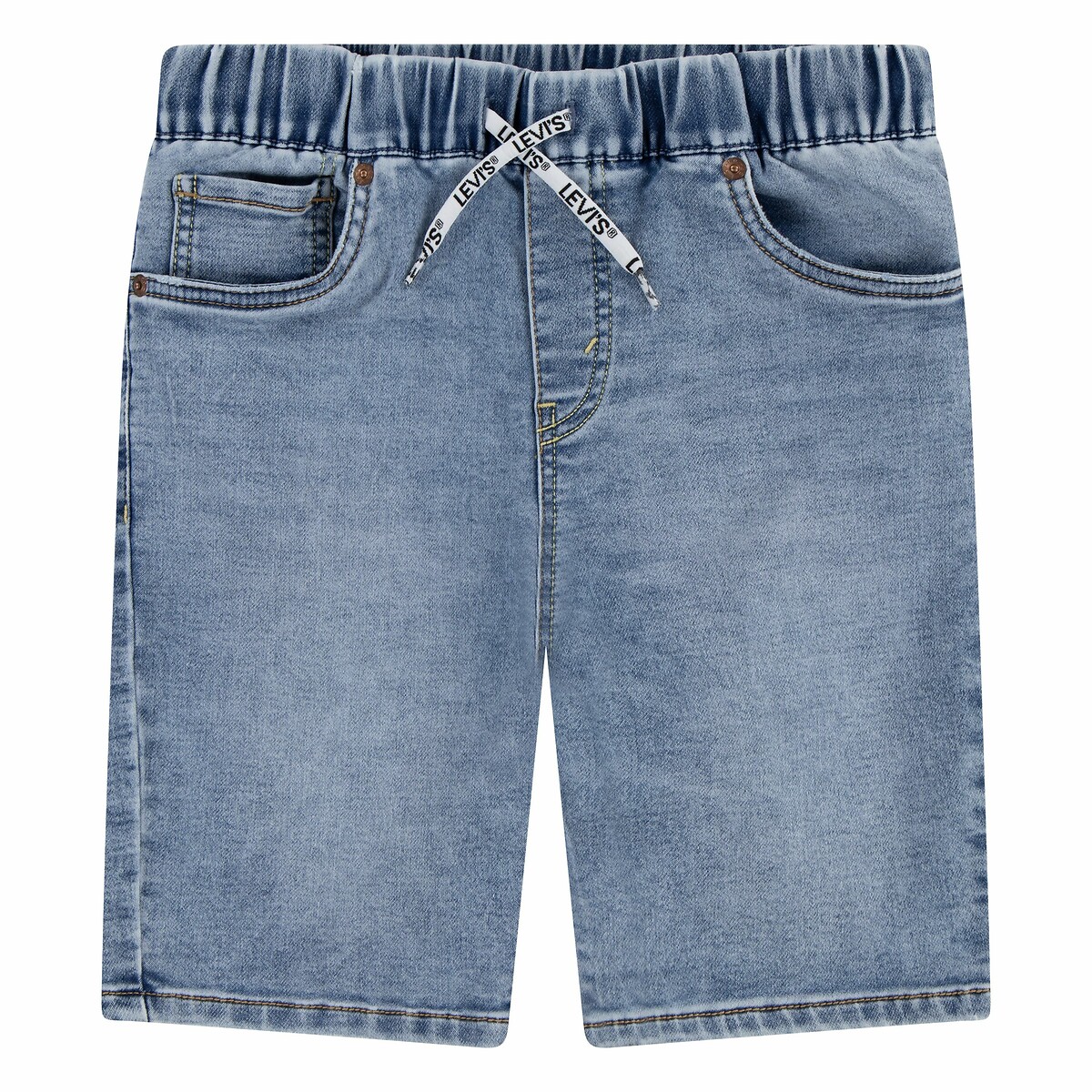 Levi's Kids Skinny Short Met Elastiek In De Taille