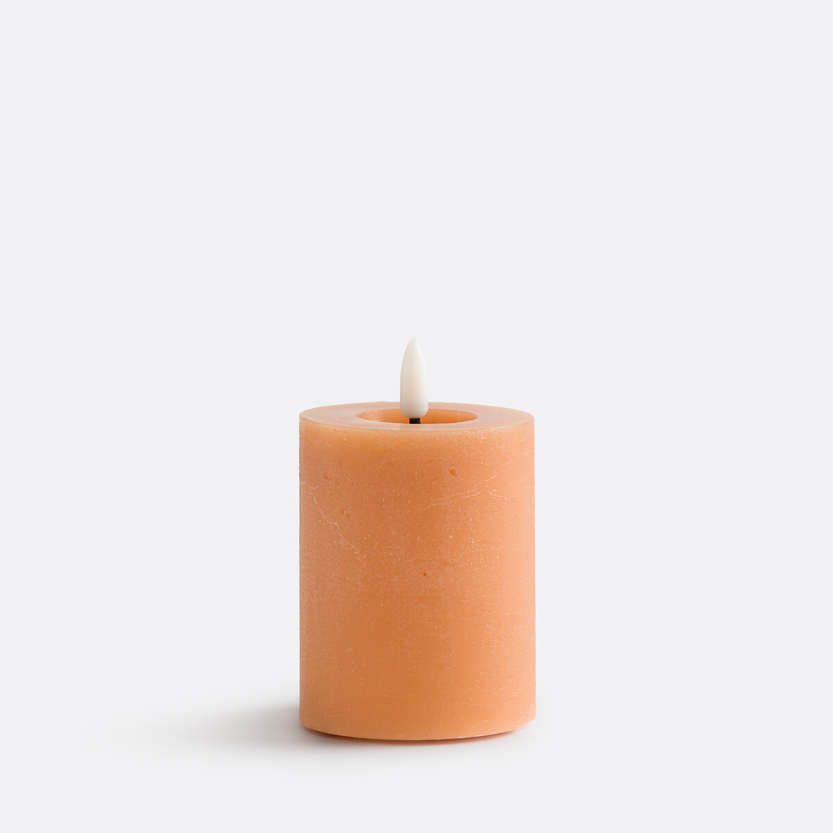 La Redoute Interieurs Caspar Led Coloured Candle H11.3 Cm Unisex Orange