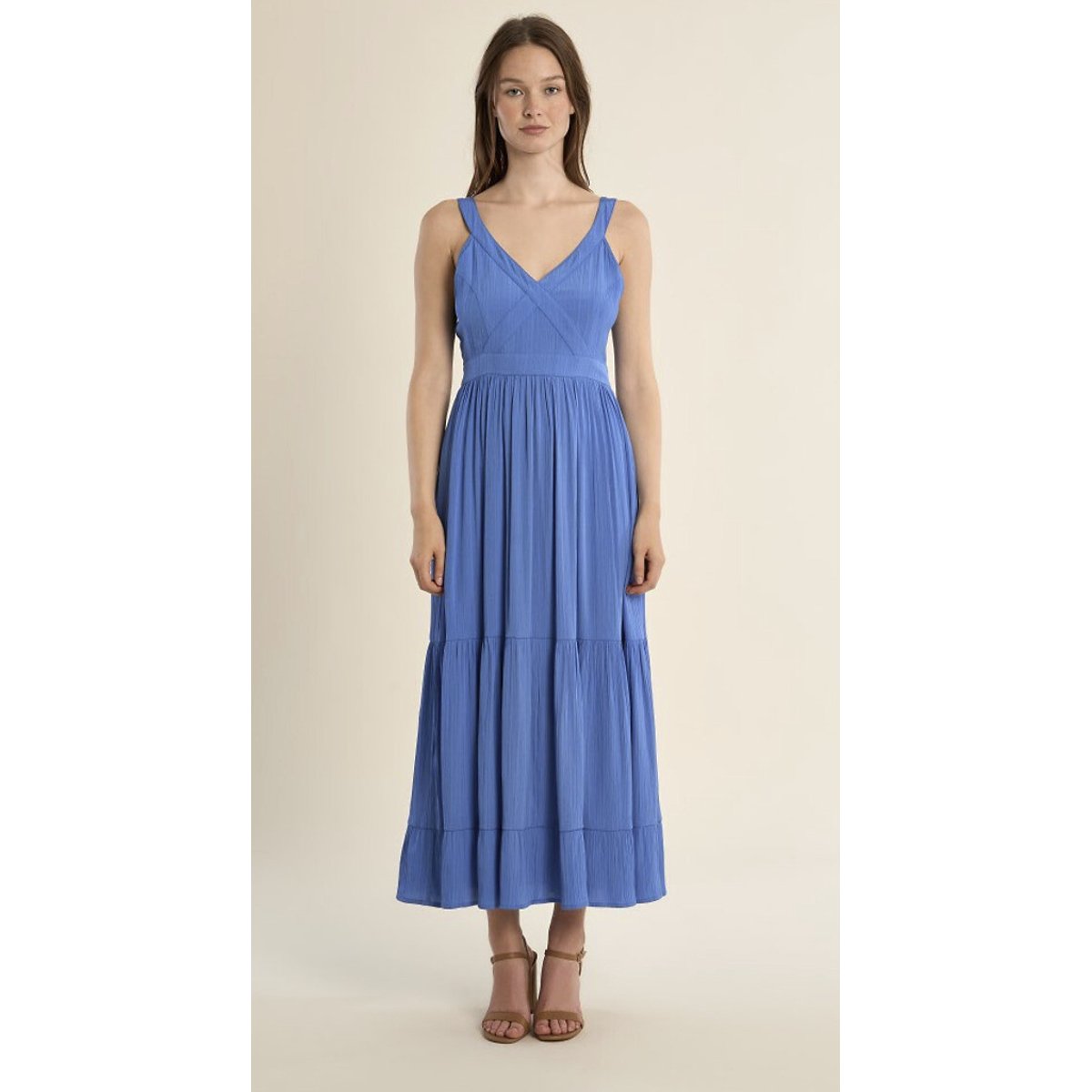 Molly Bracken Maxi Cami Dress Women's Blue Large