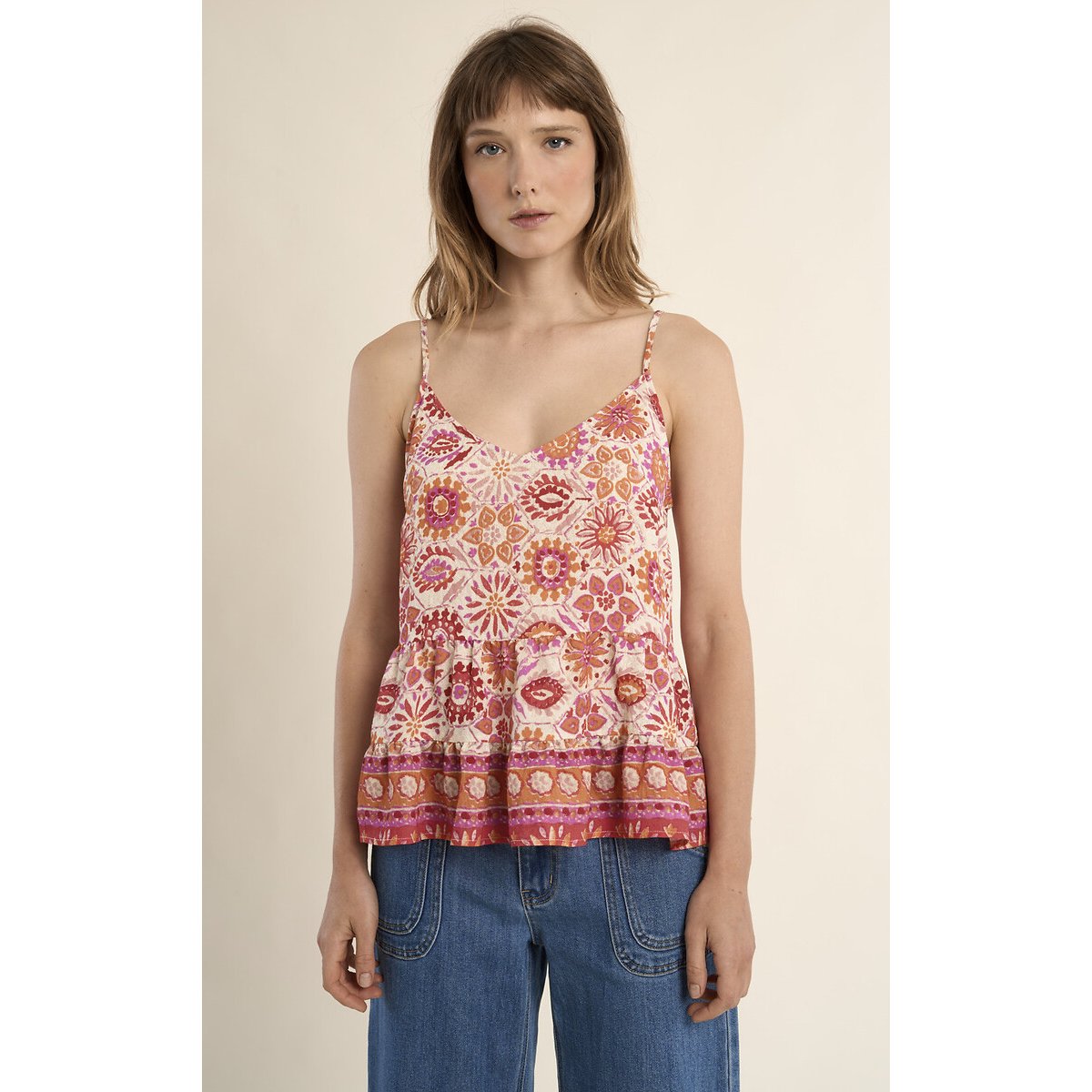 Molly Bracken Printed Cami Women's Multi-Coloured Medium