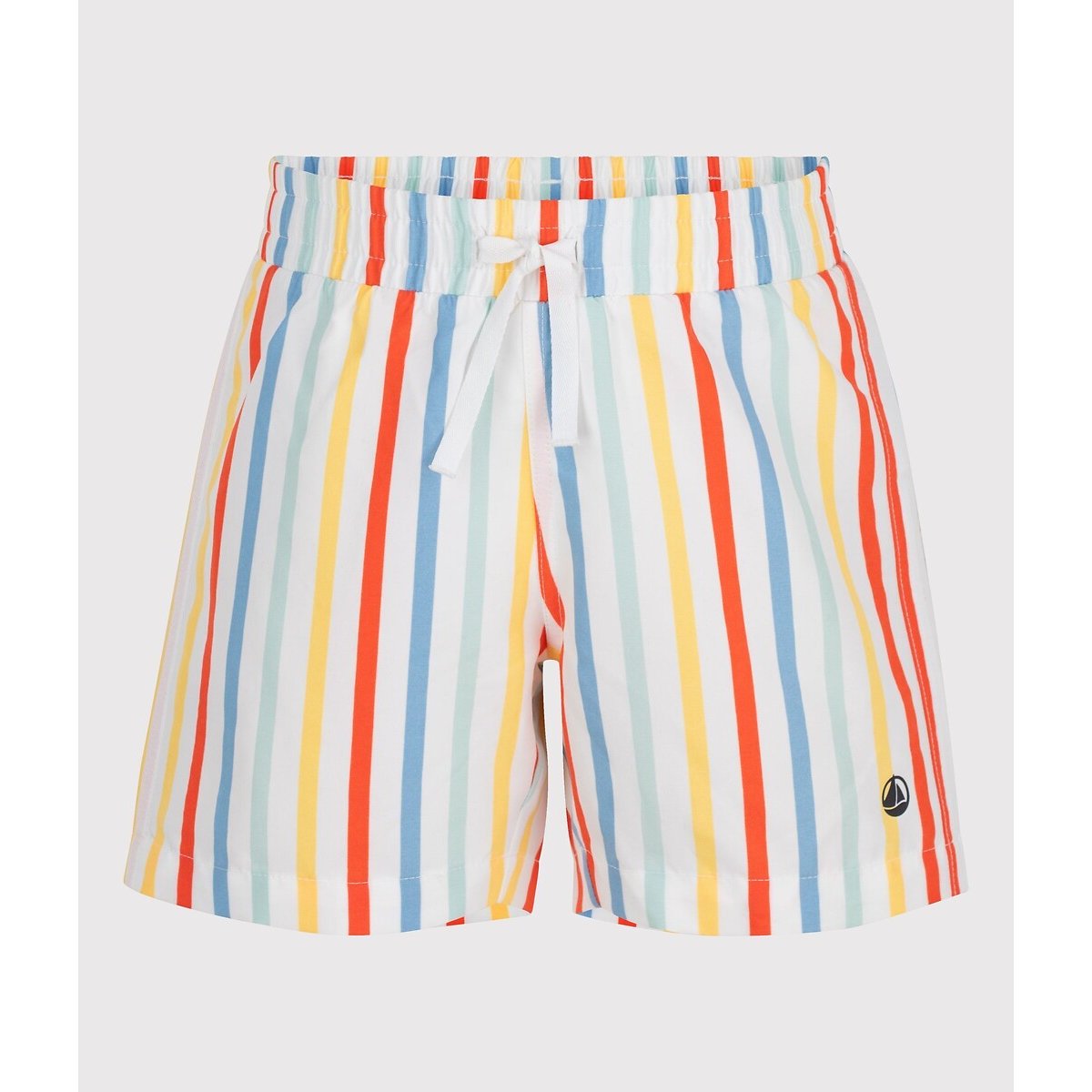 Petit Bateau Striped Swim Shorts Multi-Coloured Striped 10Y (138Cm)