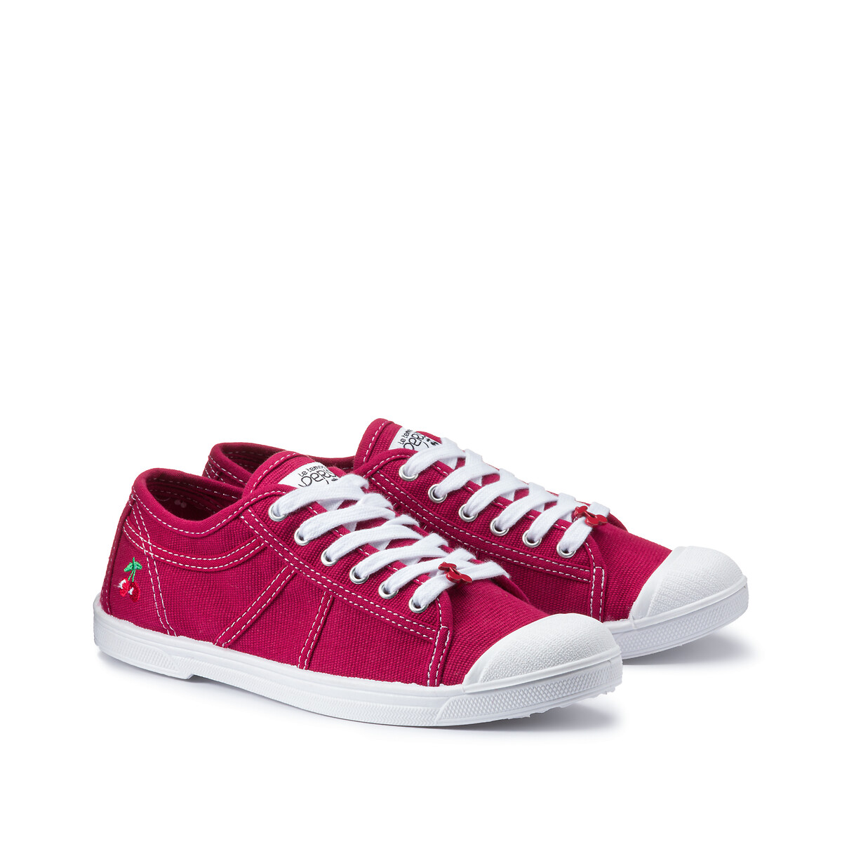 LE TEMPS DES CERISES Sneakers in stof Basic 02