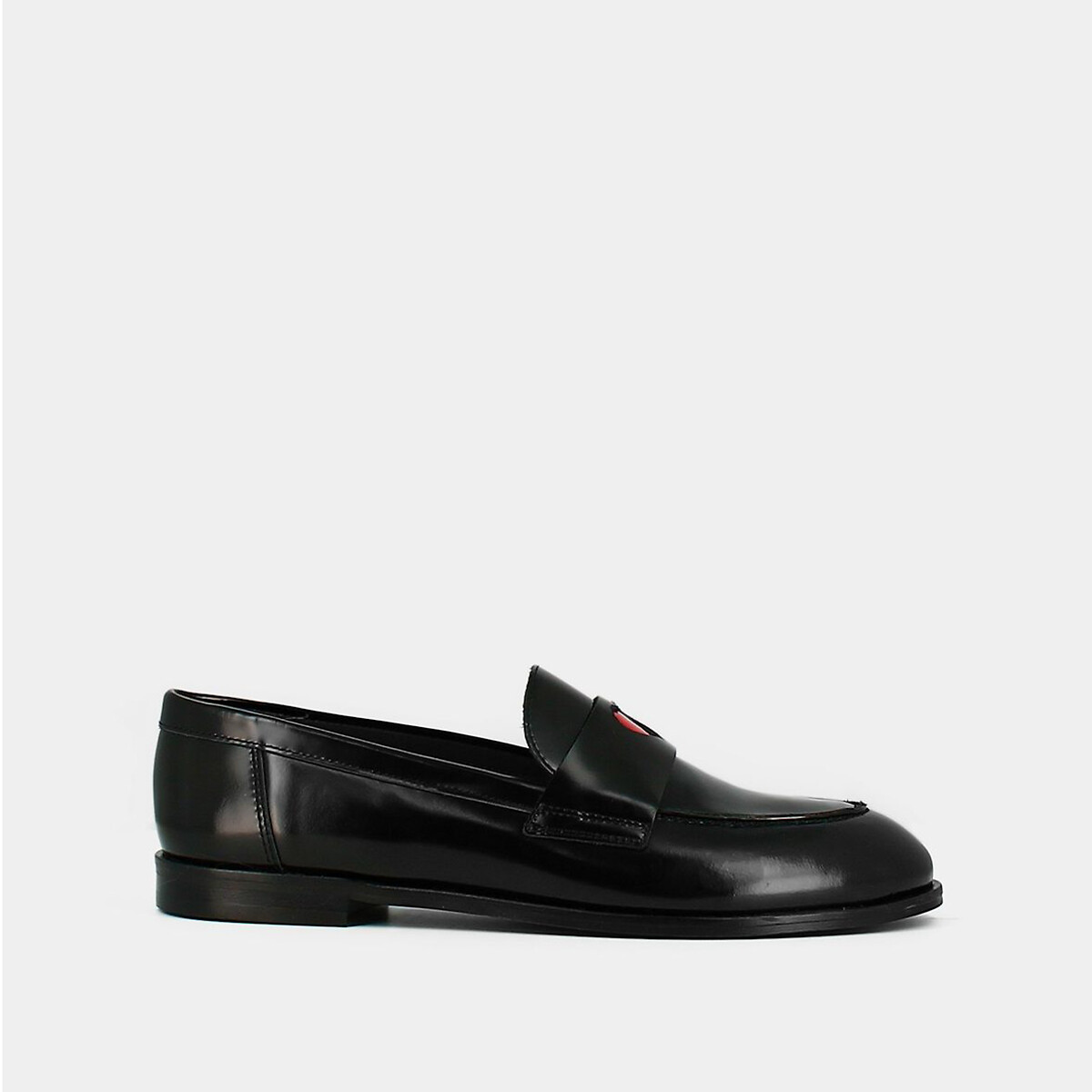 Jonak Donjuan Leather Loafers Women's Black Size 39