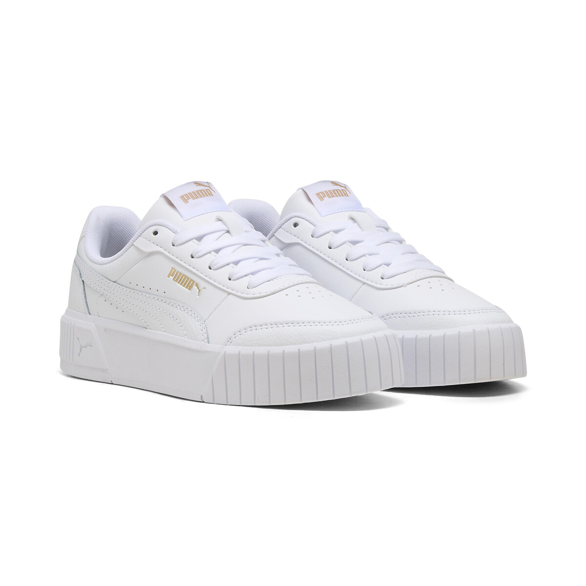 Puma Carina Mia Trainers White Size 38 (5) Kids