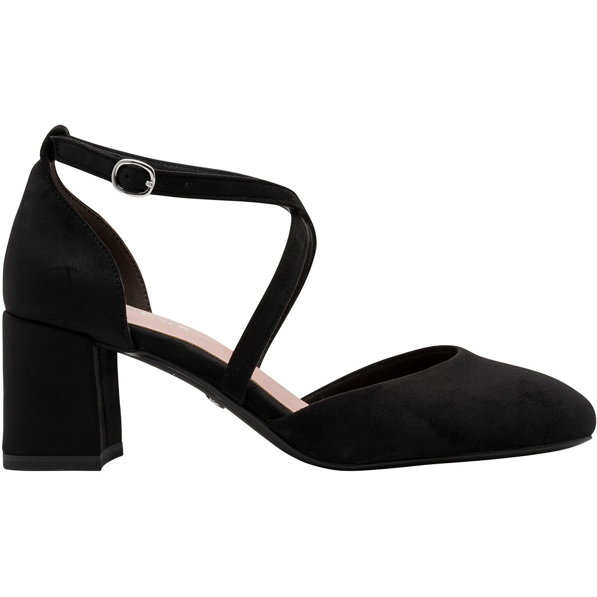 Tamaris Strappy Heels Women's Black Size 40 (6.5)