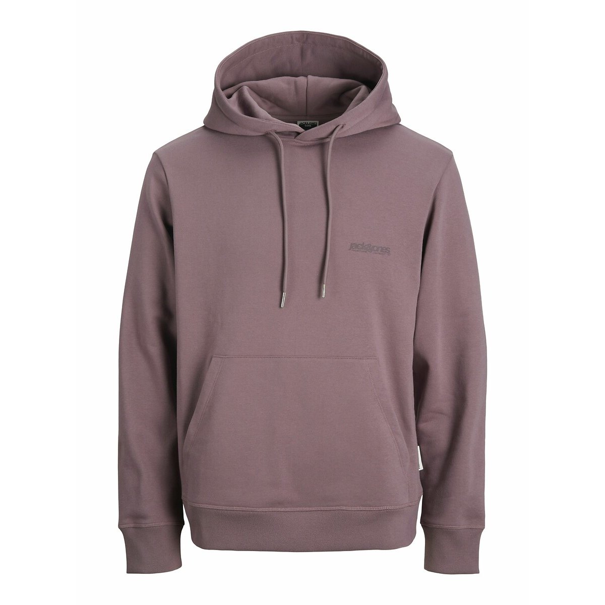 Jack & Jones Back Print Hoodie Men's Dusty Pink Xxl