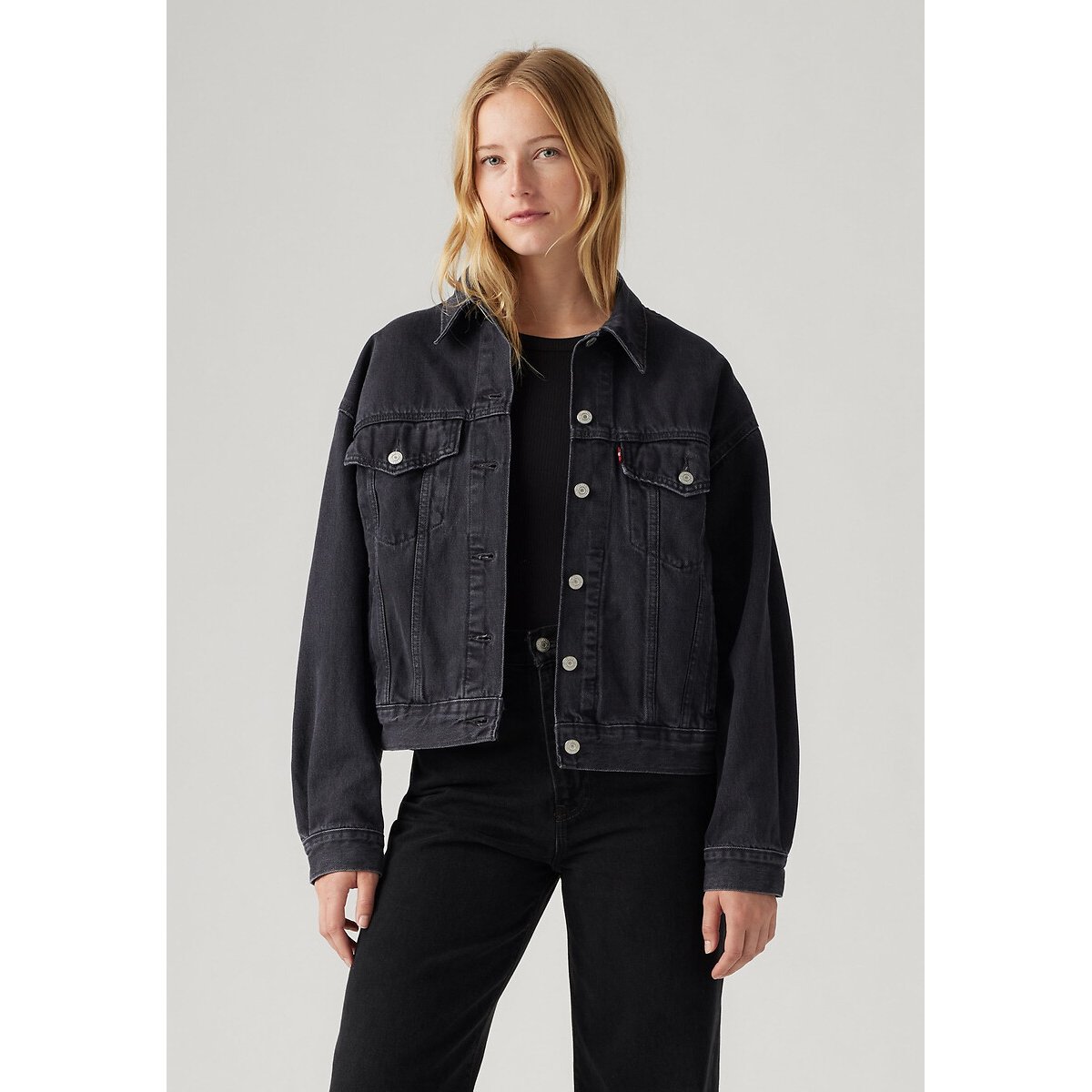 Levi's 90'S Trucker Jacket Women's Road Less Traveled Extra Small