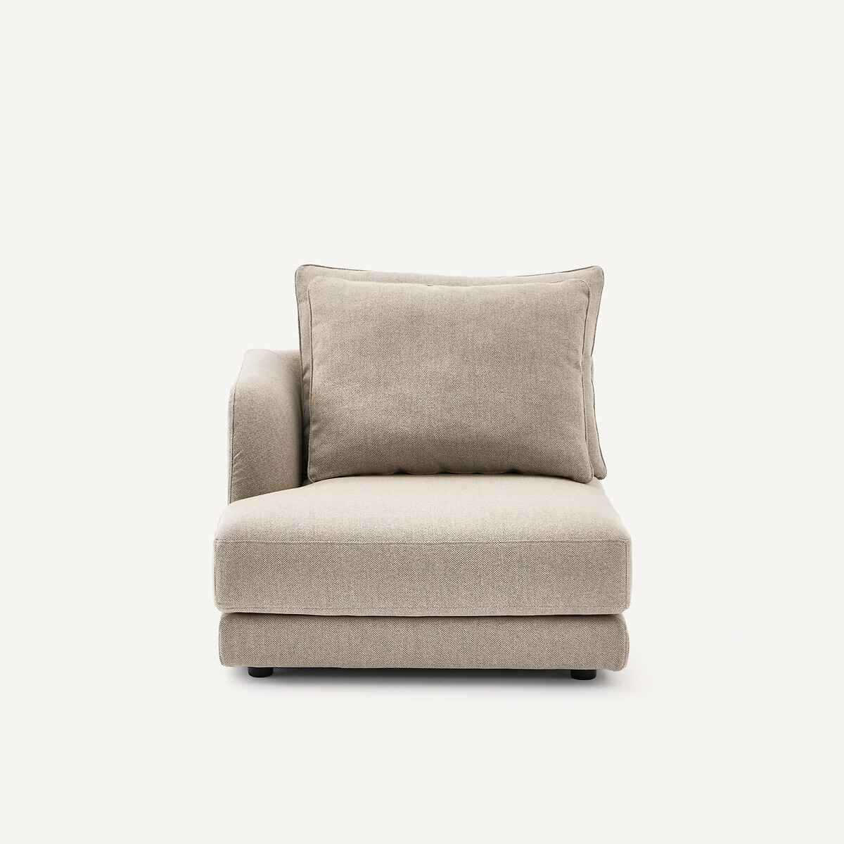 AM.PM Halve bank links, modulair, in tweed, TIBERIO