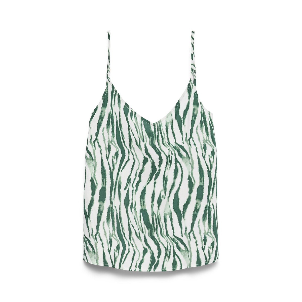 Vero Moda Printed Cami Women's Green Print Large