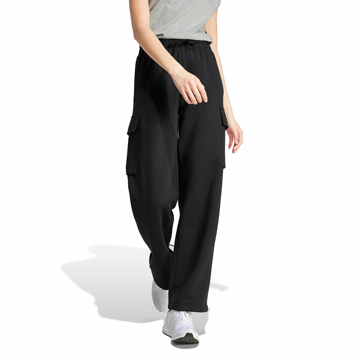 Adidas Sportswear Sportbroek W LIN FL CARGO (1-delig)