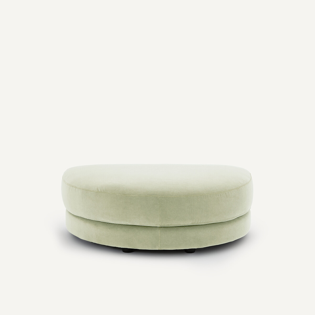 AM.PM Modulaire voetensteun in stonewashed fluweel, TIBERIO