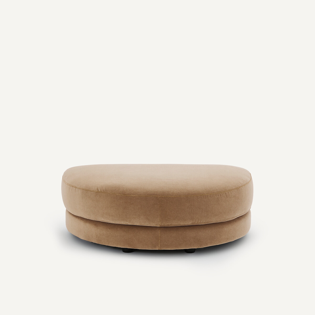 AM.PM Modulaire voetensteun in stonewashed fluweel, TIBERIO