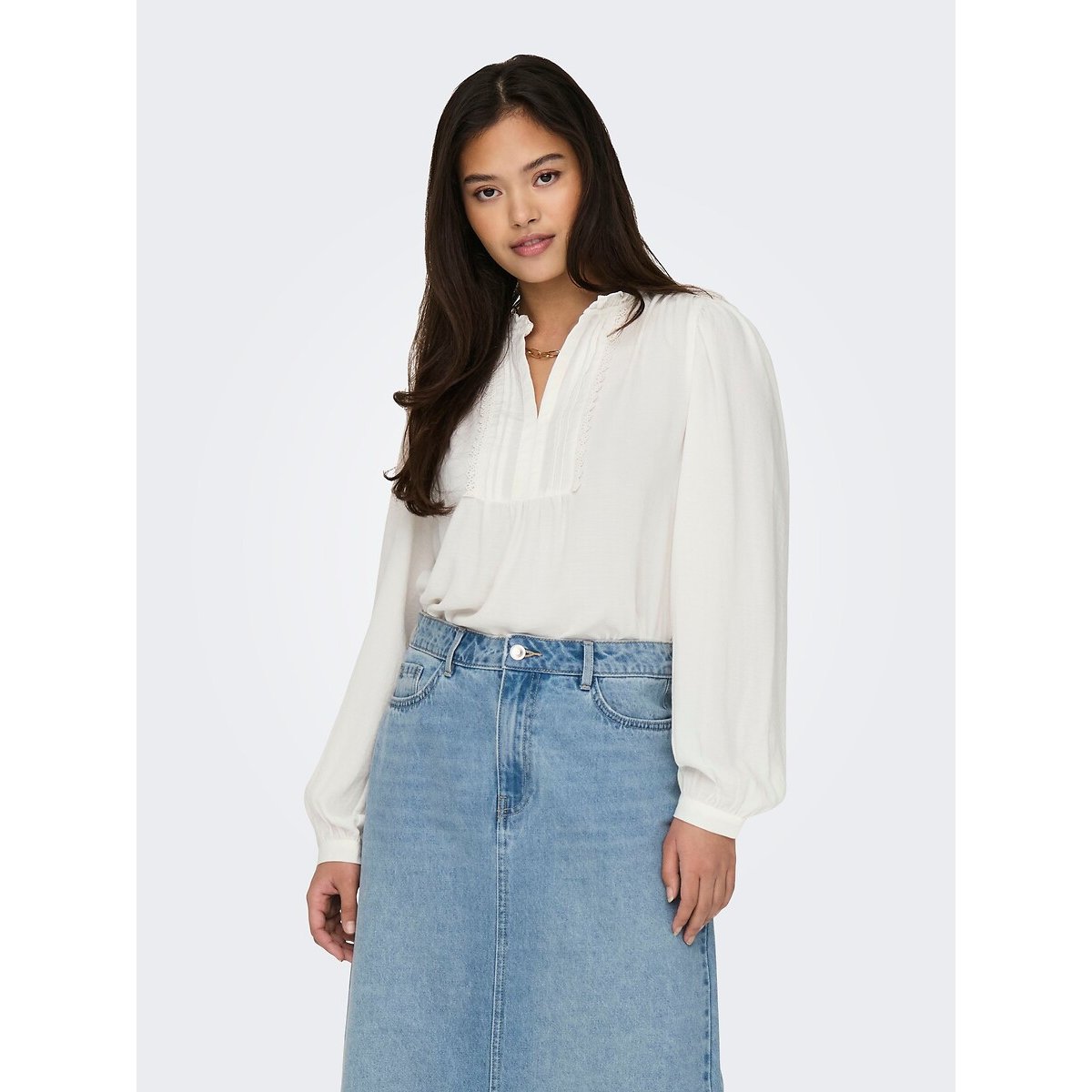 Jdy Blouse Met Lange Mouwen