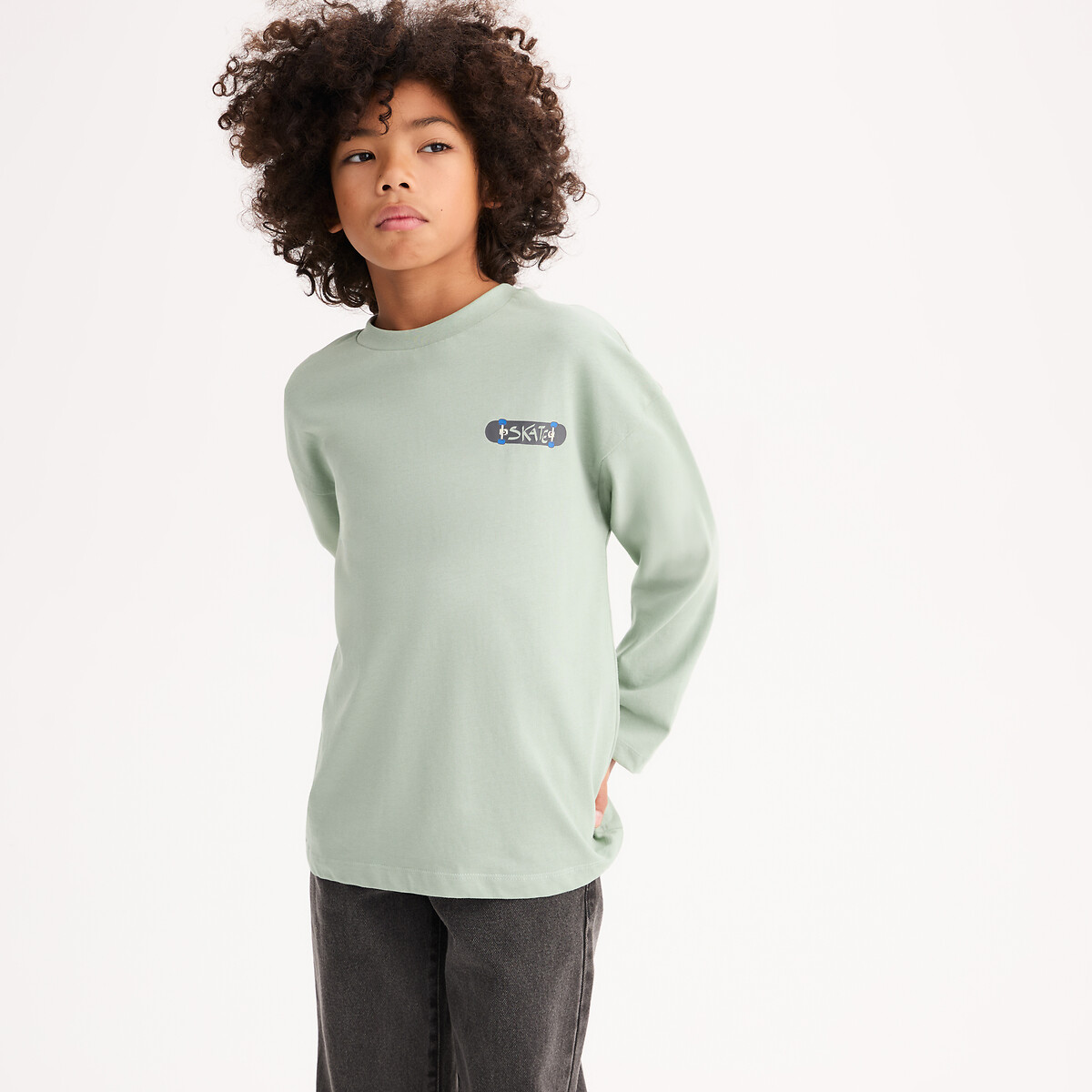Click to view product details and reviews for Printed Long Sleeve T Shirt.