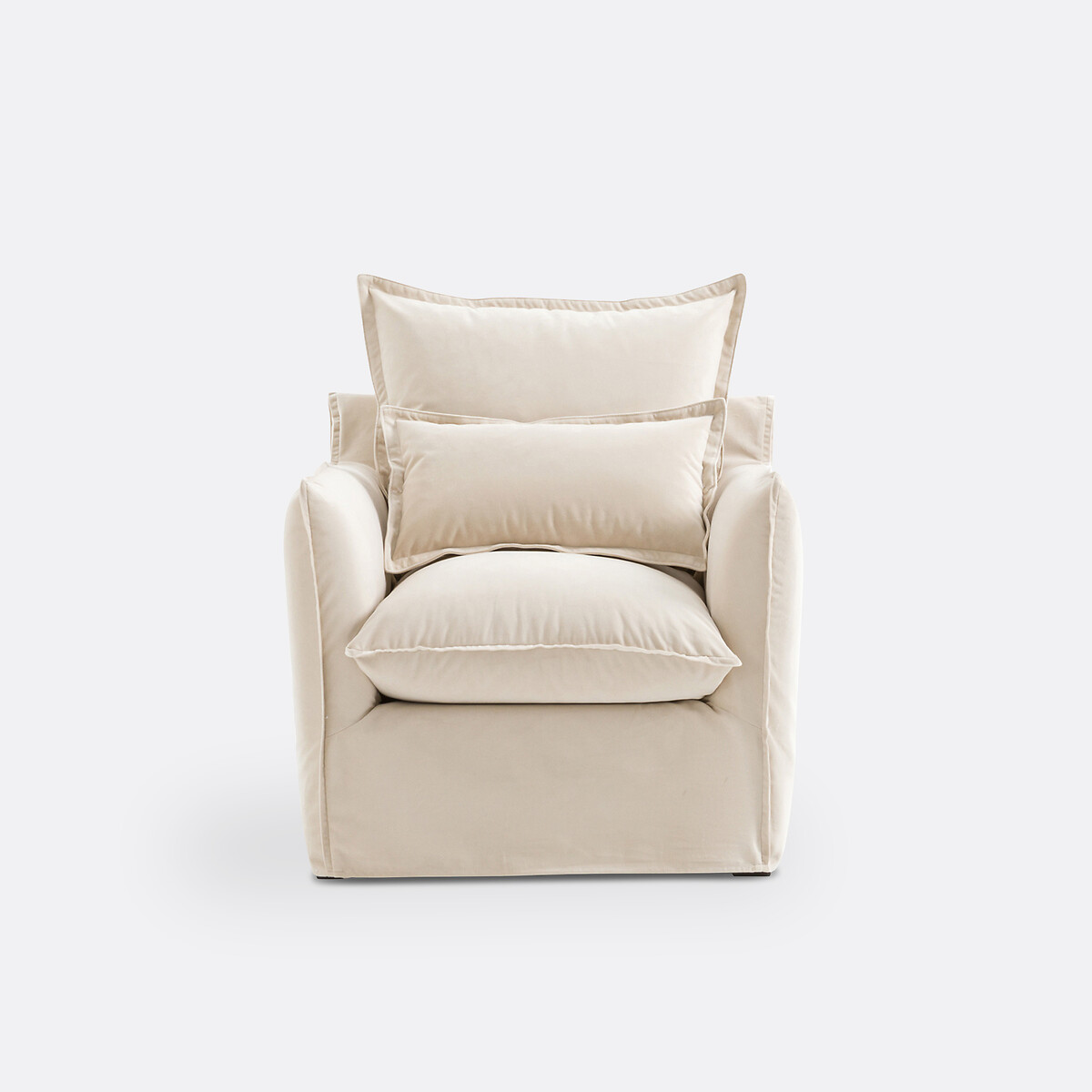 Fauteuil, Déhoussable, En Velours, ODNA — vue 3
