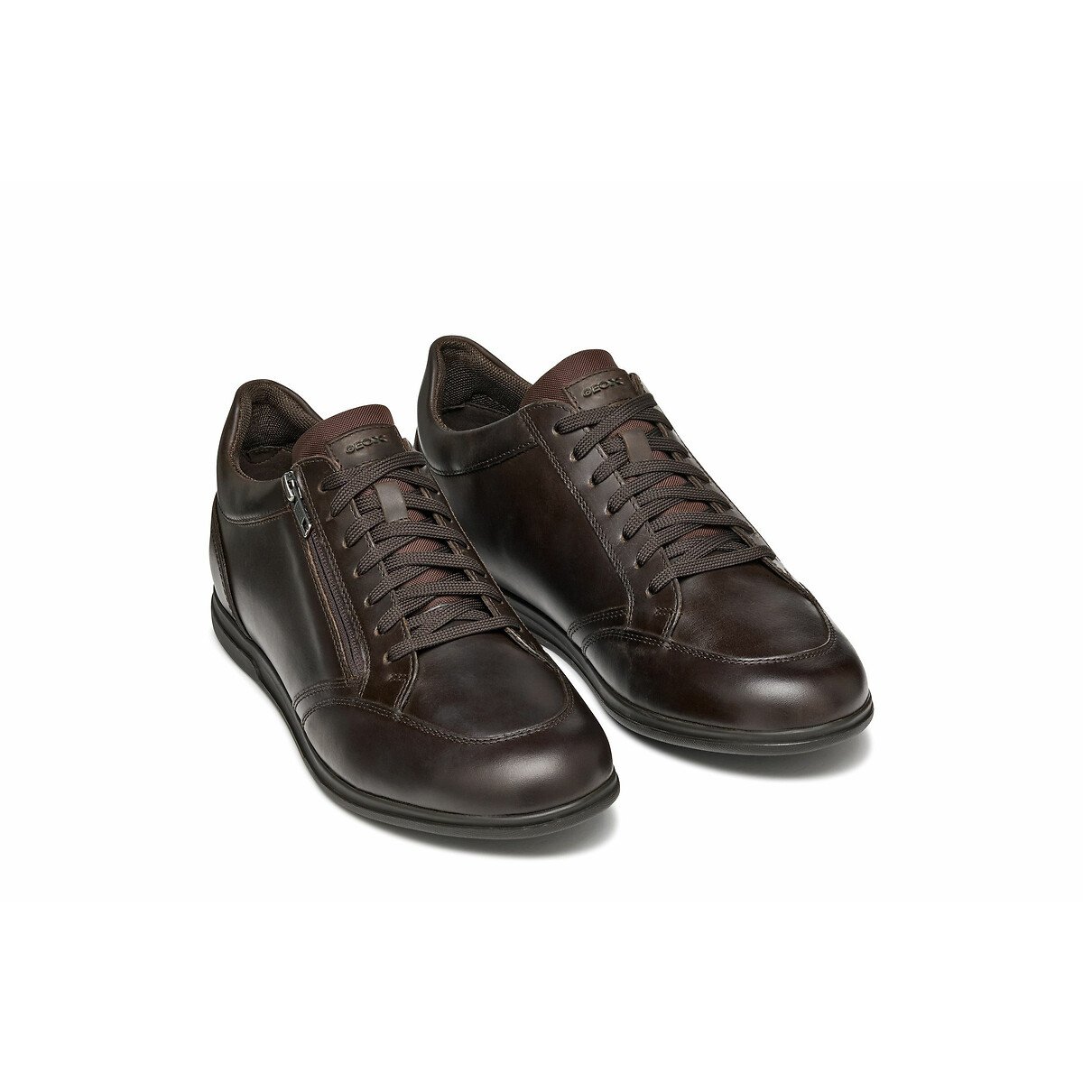 Geox Renan Breathable Trainers Men's Dark Brown Size 45