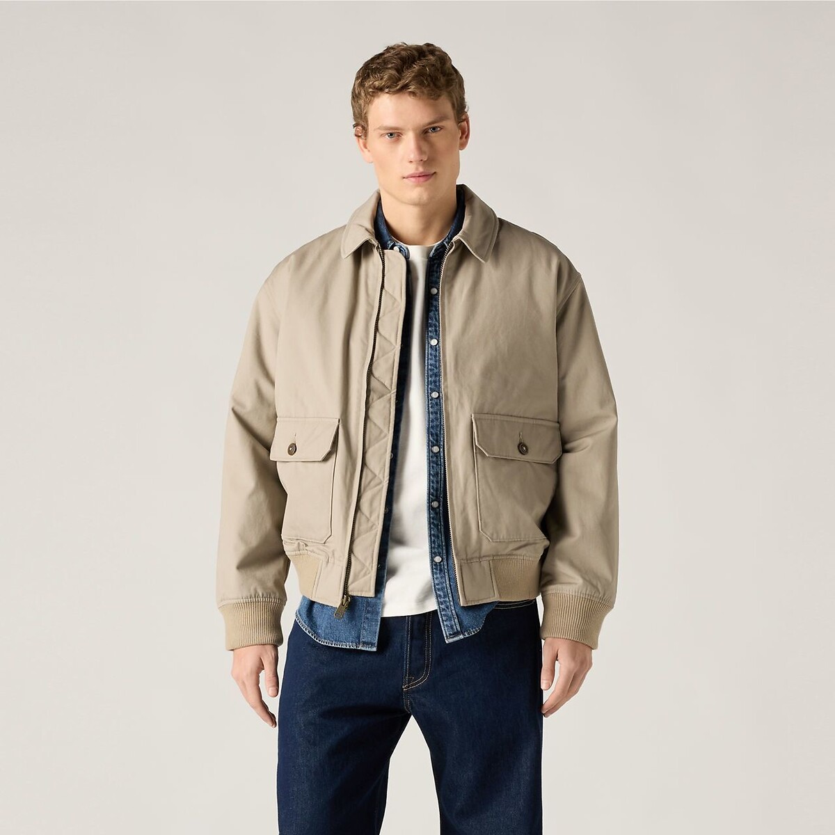 Levi's Cortland Jacket Men's Beige Extra Large