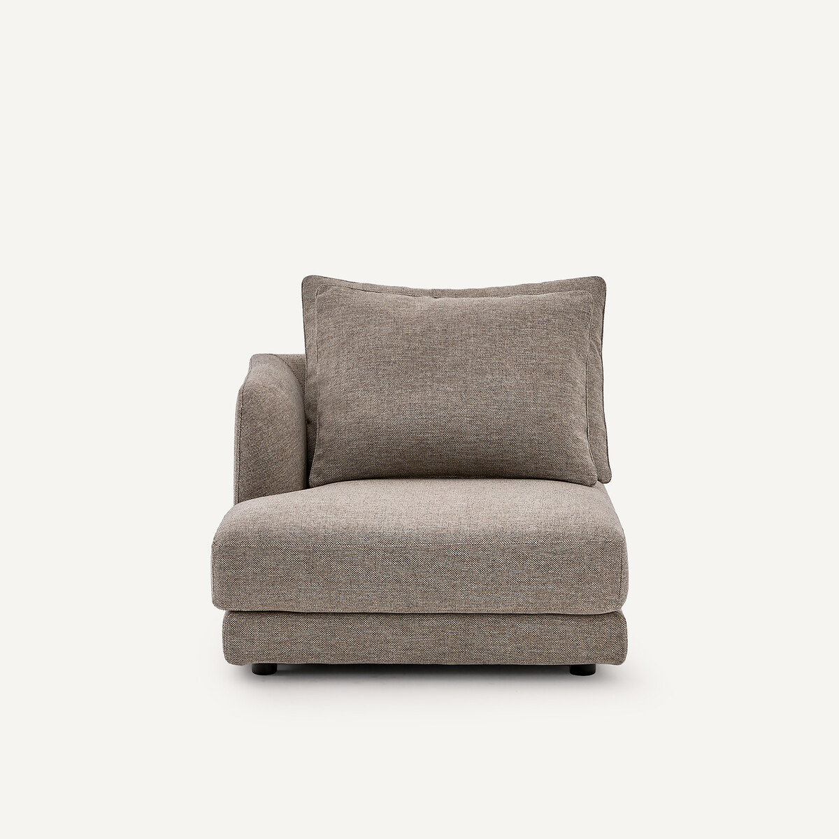 AM.PM Halve bank links, modulair, in tweed, TIBERIO