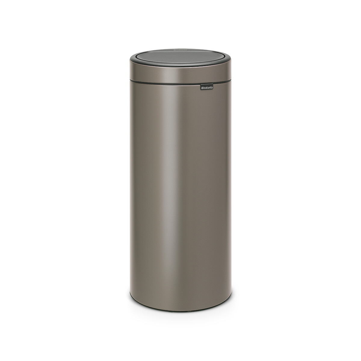 Brabantia Unisex Platinum Touch Bin New, 30L