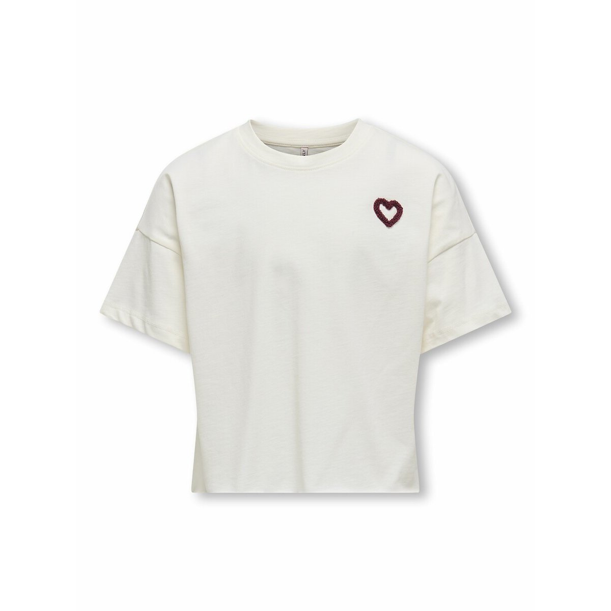 KIDS ONLY T-shirt met korte mouwen en borduursel