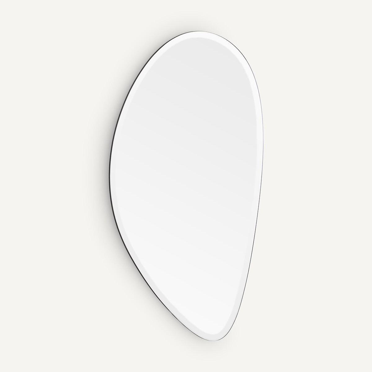 Am.pm Cinta 120Cm High Organic Shaped Mirror Unisex Silver-Coloured
