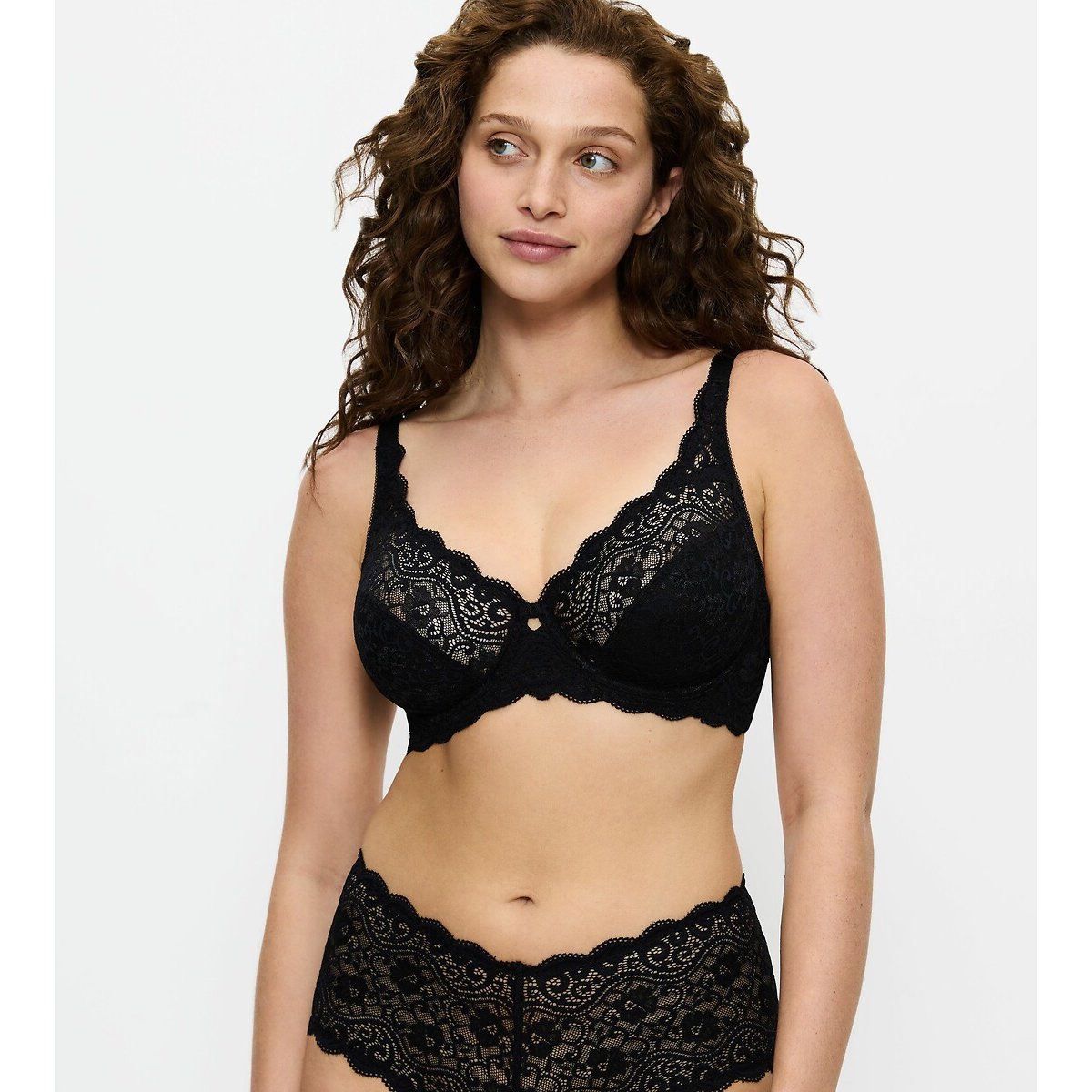 Triumph Amourette Full Cup Bra Women's Black 38C