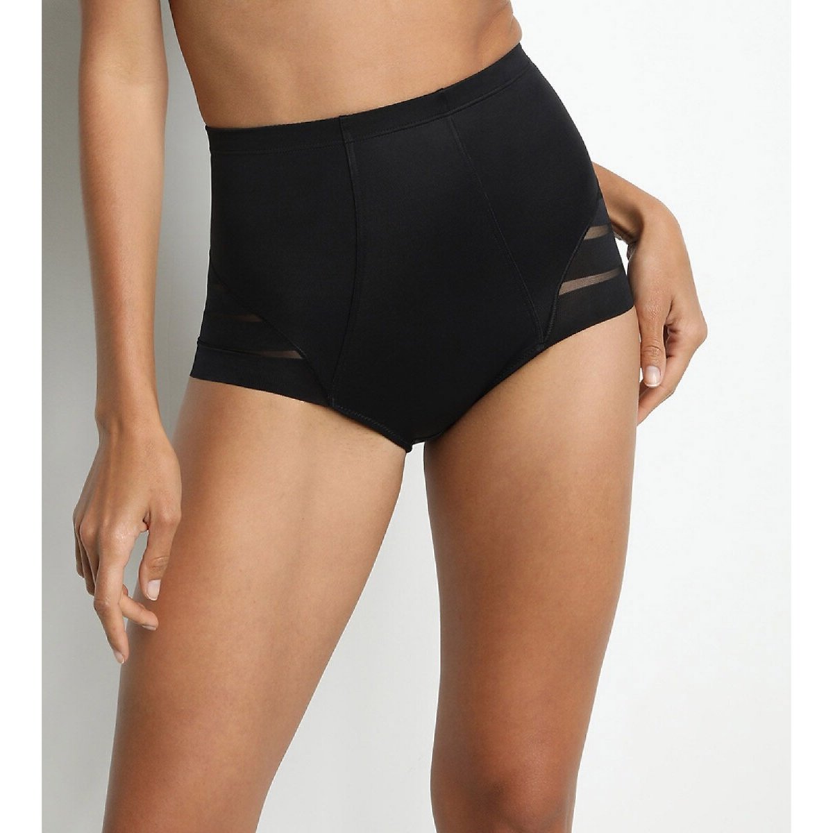 Dim High Waist Control Knickers Women's Black Size 12