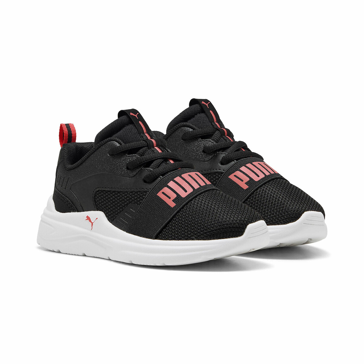 Puma Black/Red Kids Soft Wi 2 Trainers Size 29 (11)