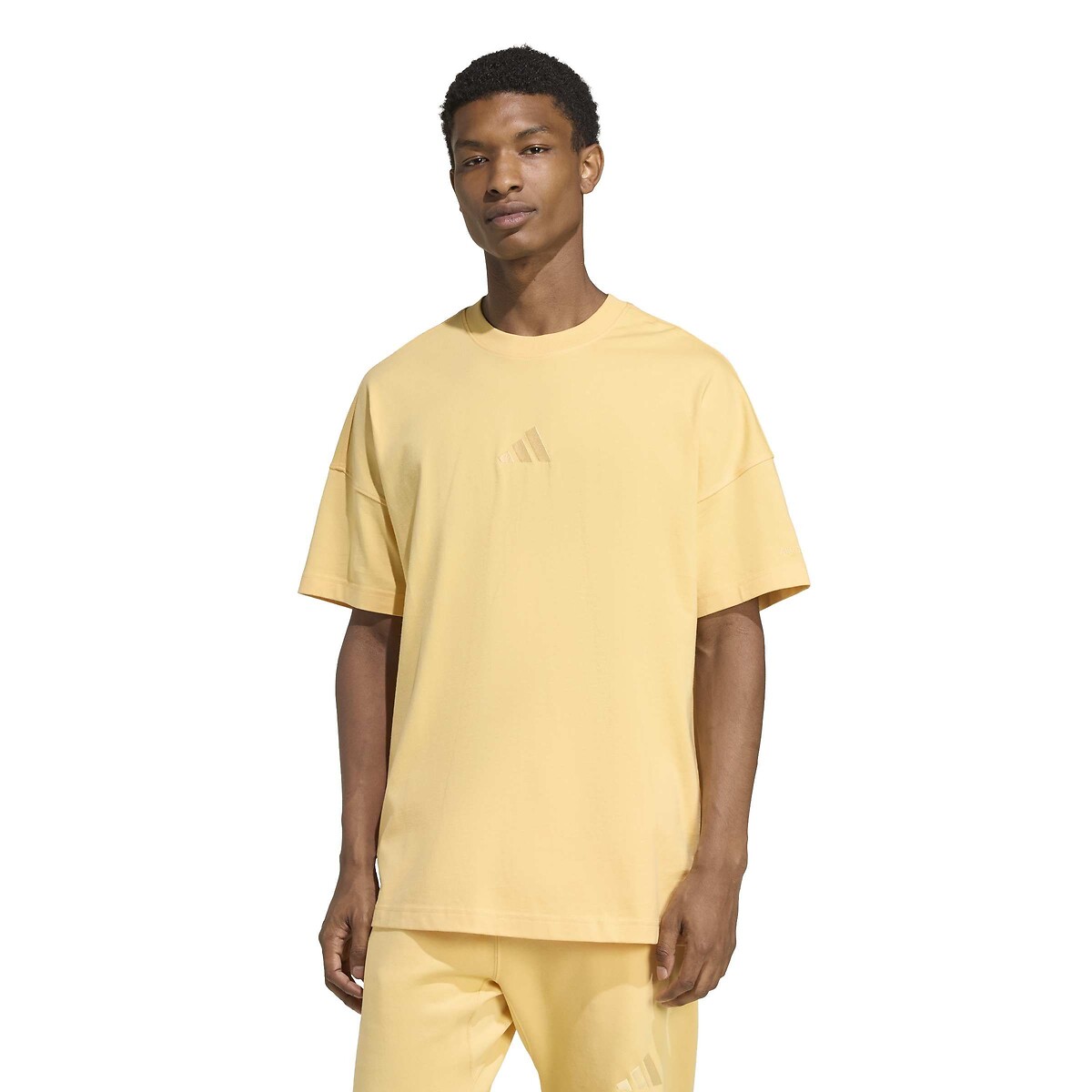 Adidas Sportswear All Szn Short-Sleeved T-Shirt Men's Light Orange Extra Large