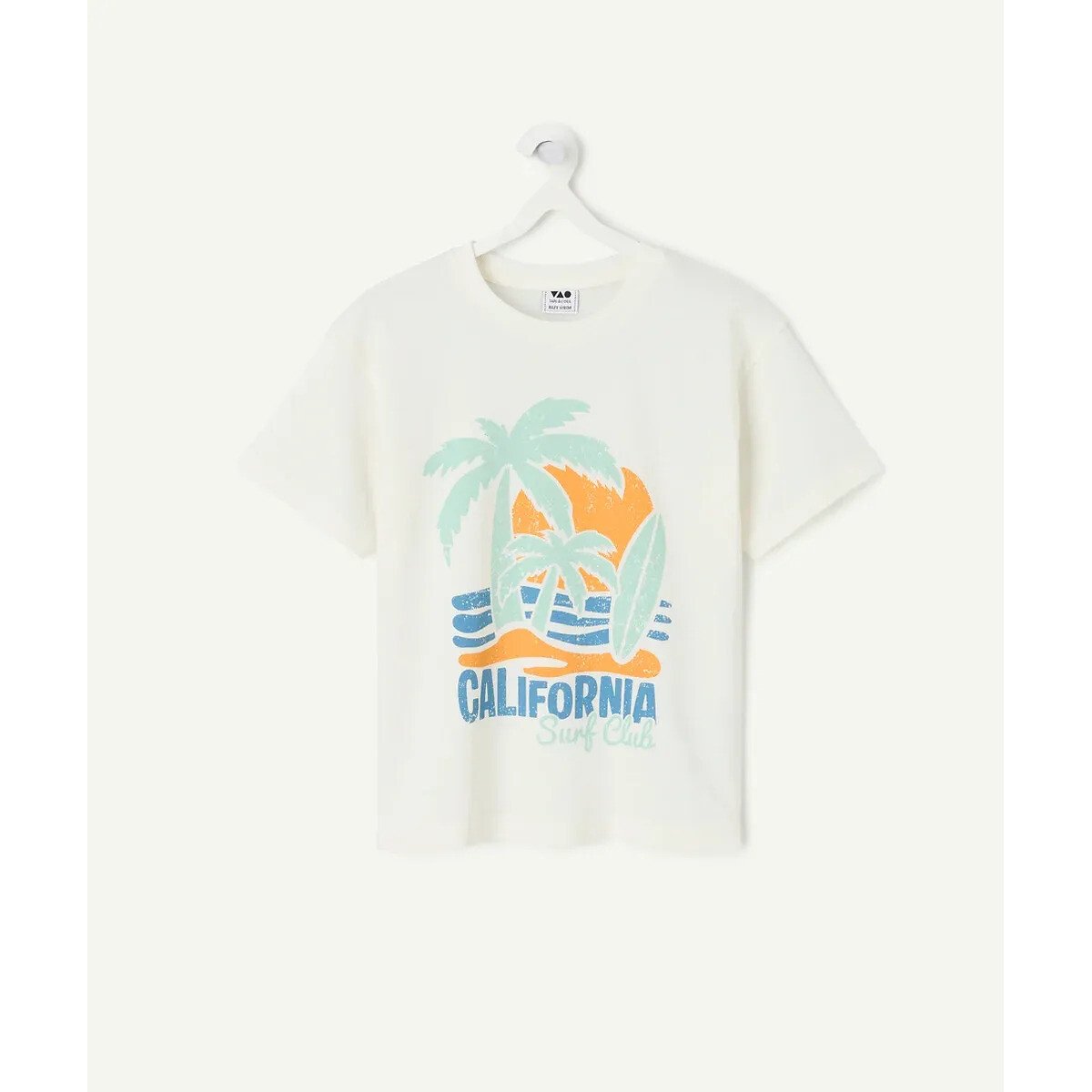 Tape A L'oeil Short Sleeve T-Shirt Ecru 3Y (94Cm)