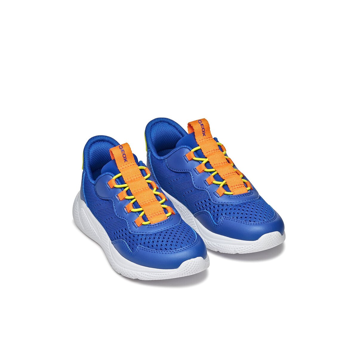 Geox Sprintye Fast In Breathable Trainers Blue Size 32 (13.5) Kids