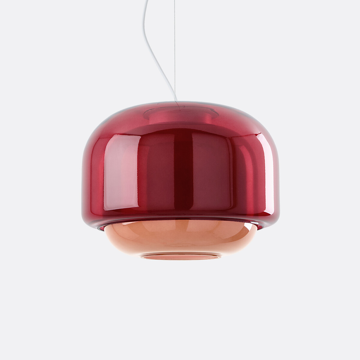 Lampadario in vetro colorato Ø 30,5 cm, KINOKO