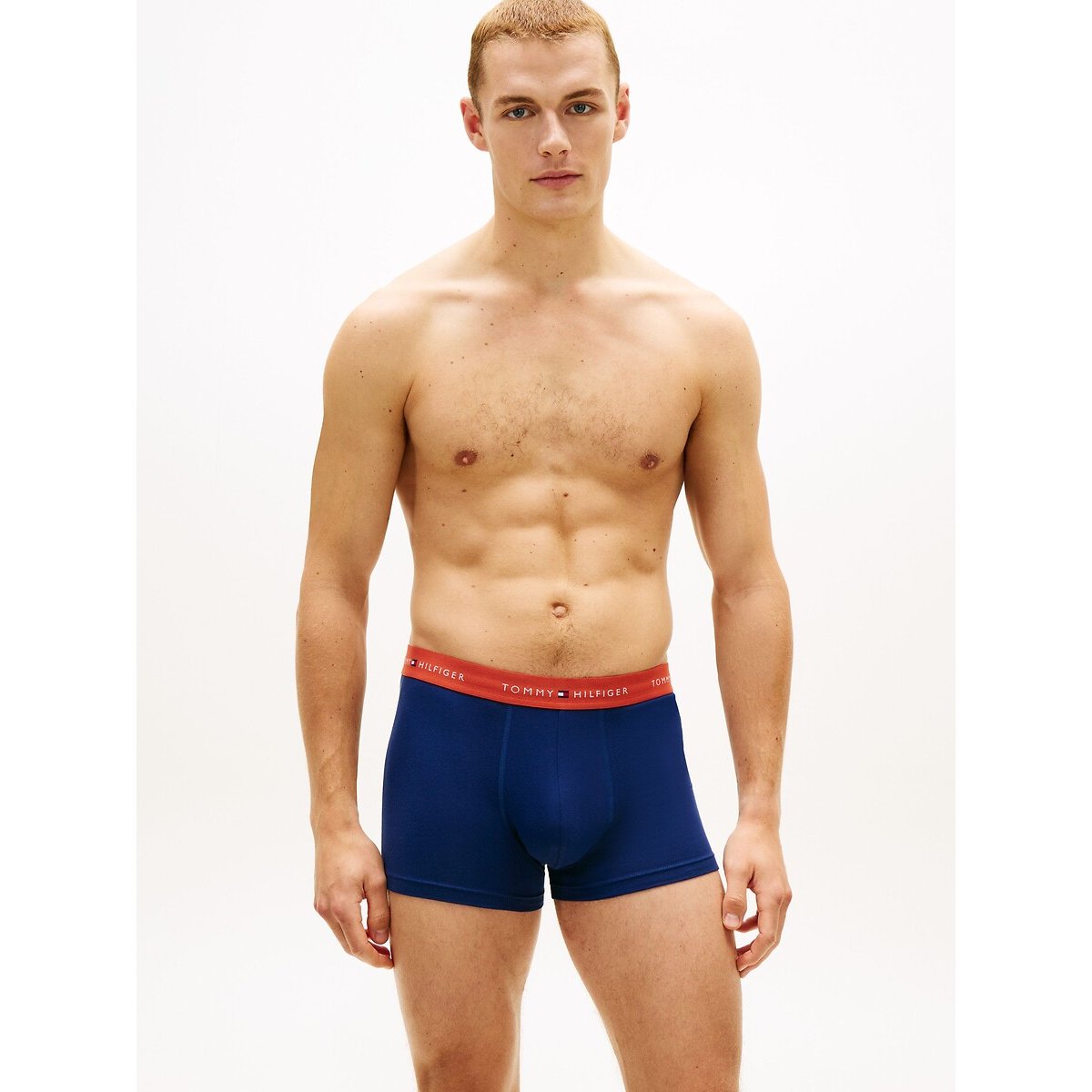 Tommy Hilfiger Pack Of 3 Everyday Essentials Hipsters Men's Blue+Red+Yellow Xxl