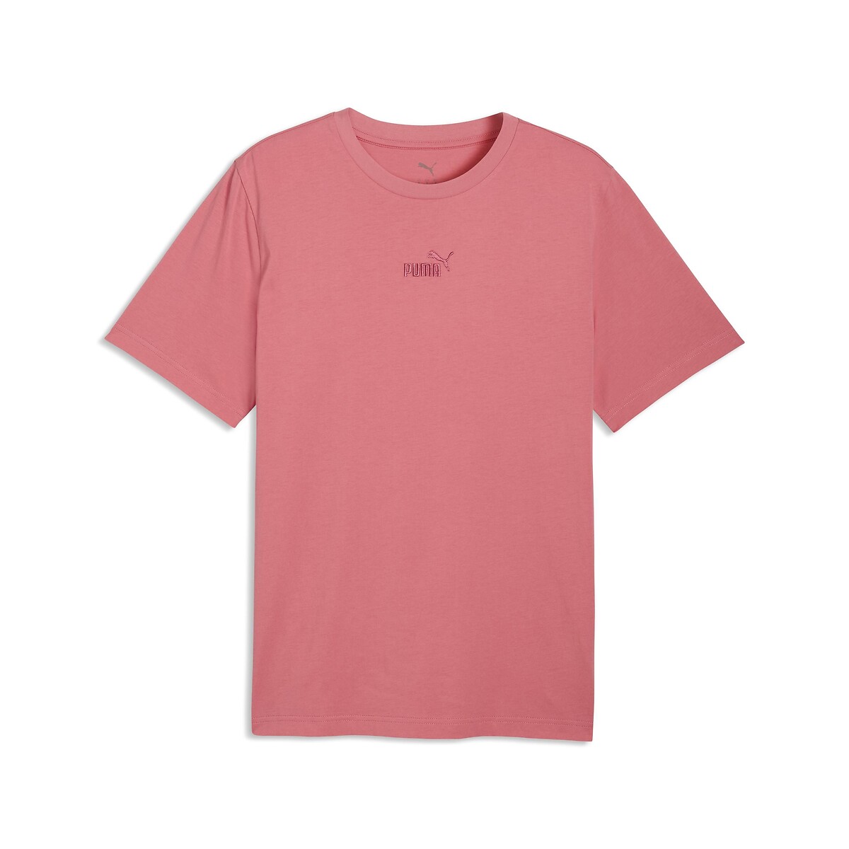Puma Logo T-Shirt With Short Sleeves Men's Smoky Pink Extra Large
