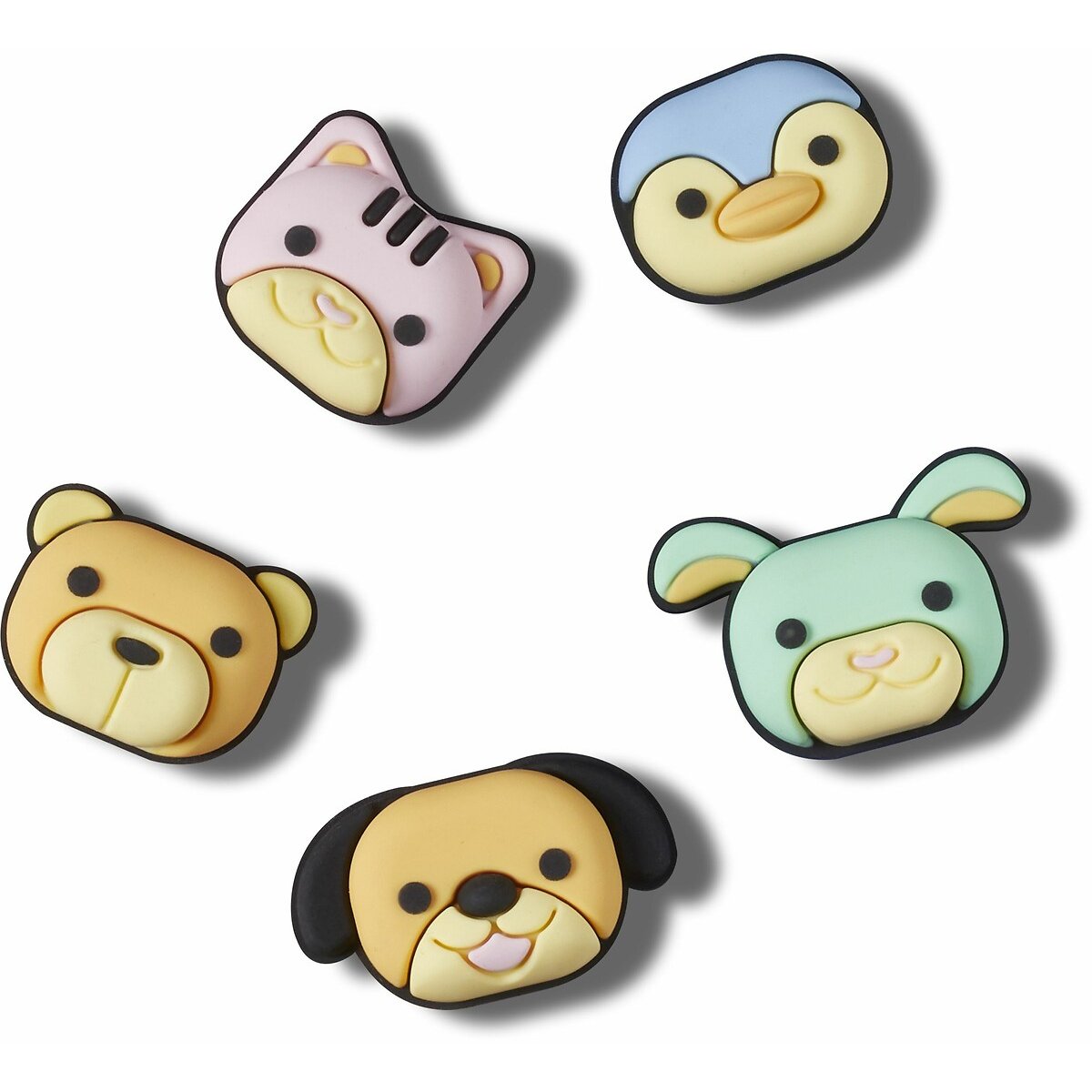 Crocs Schoenbutton Jibbitz™ Animal Friend (set, 5-delig, Geen speelgoed. Niet geschikt voor kinderen jonger dan 3 jaar)