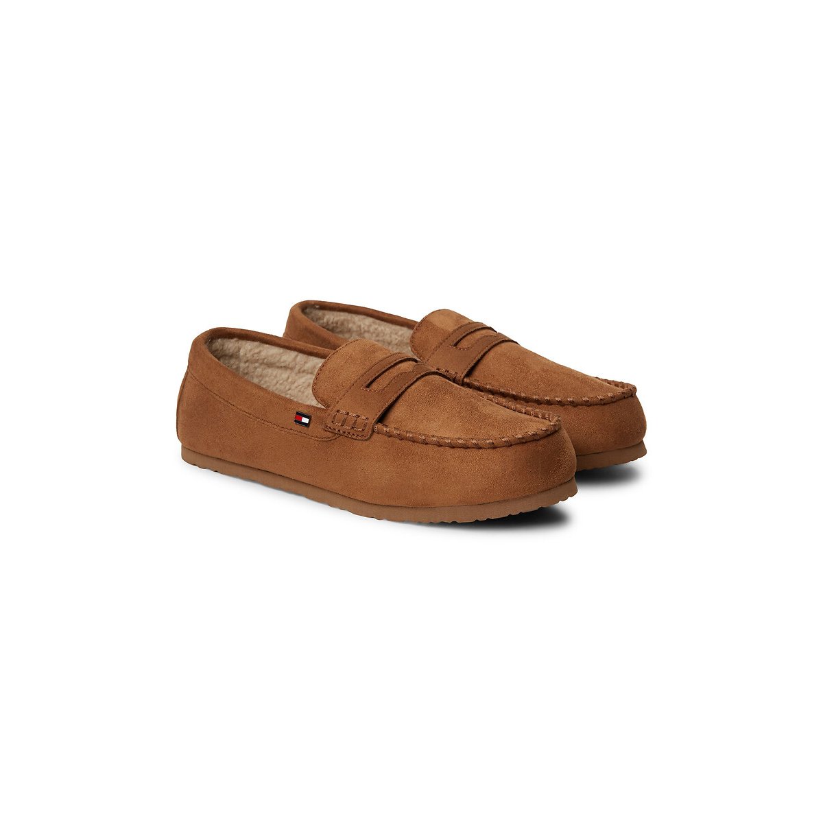 Tommy Hilfiger Slippers Men's Cognac Size 43 (9) - La Redoute