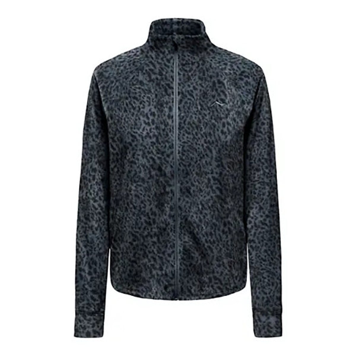Only Play Leopard Print Zip-Up Fleece Women's Animal Print Extra Small