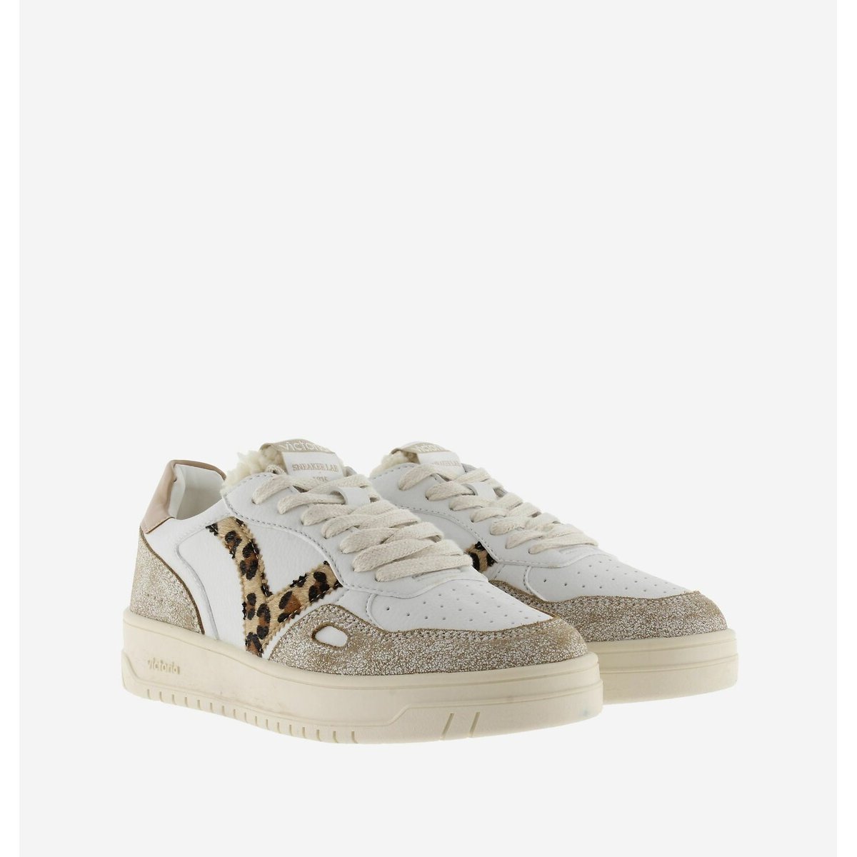 Victoria Trainers Women's White/Camel Size 37 (4)
