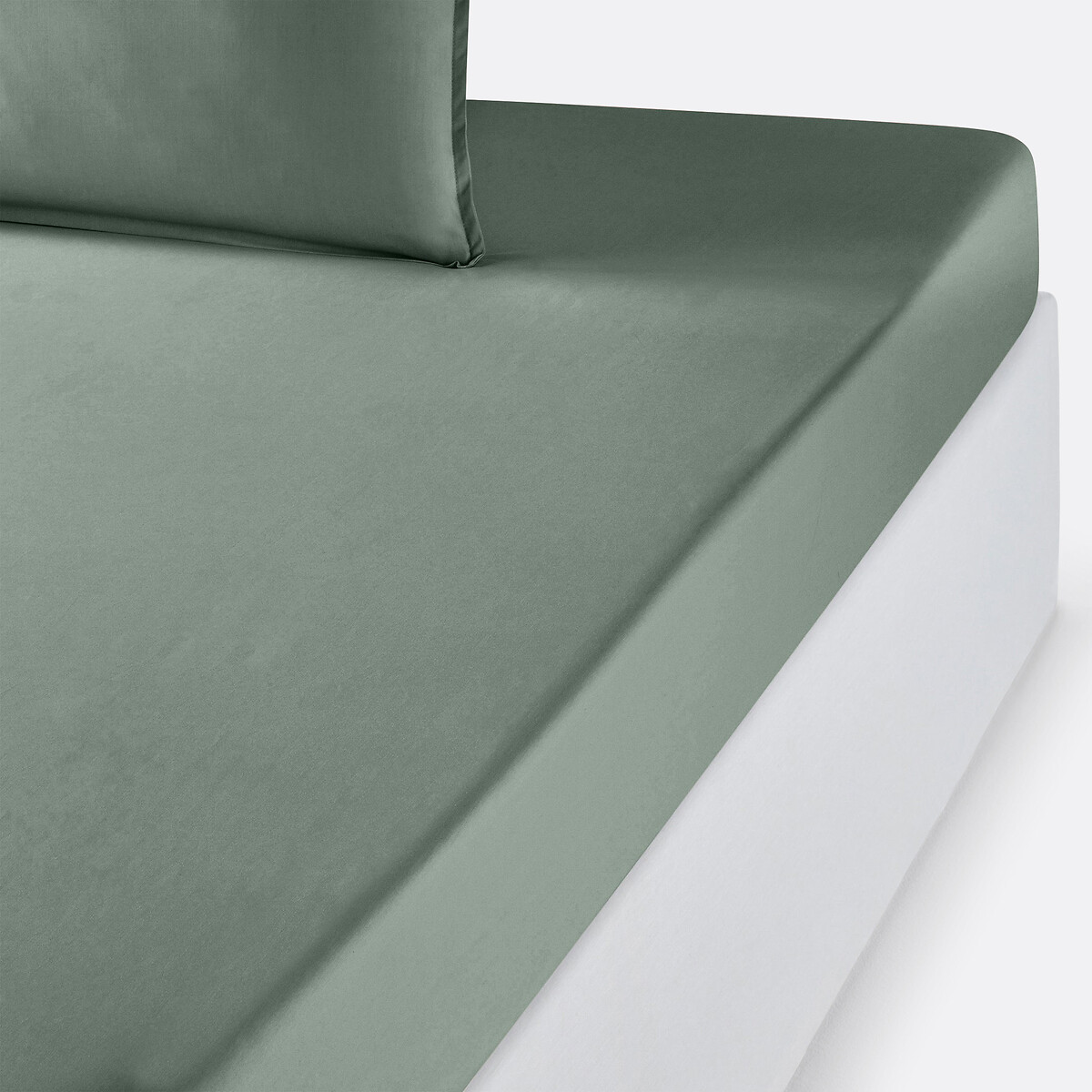 Drap housse enfant uni percale de coton biologique