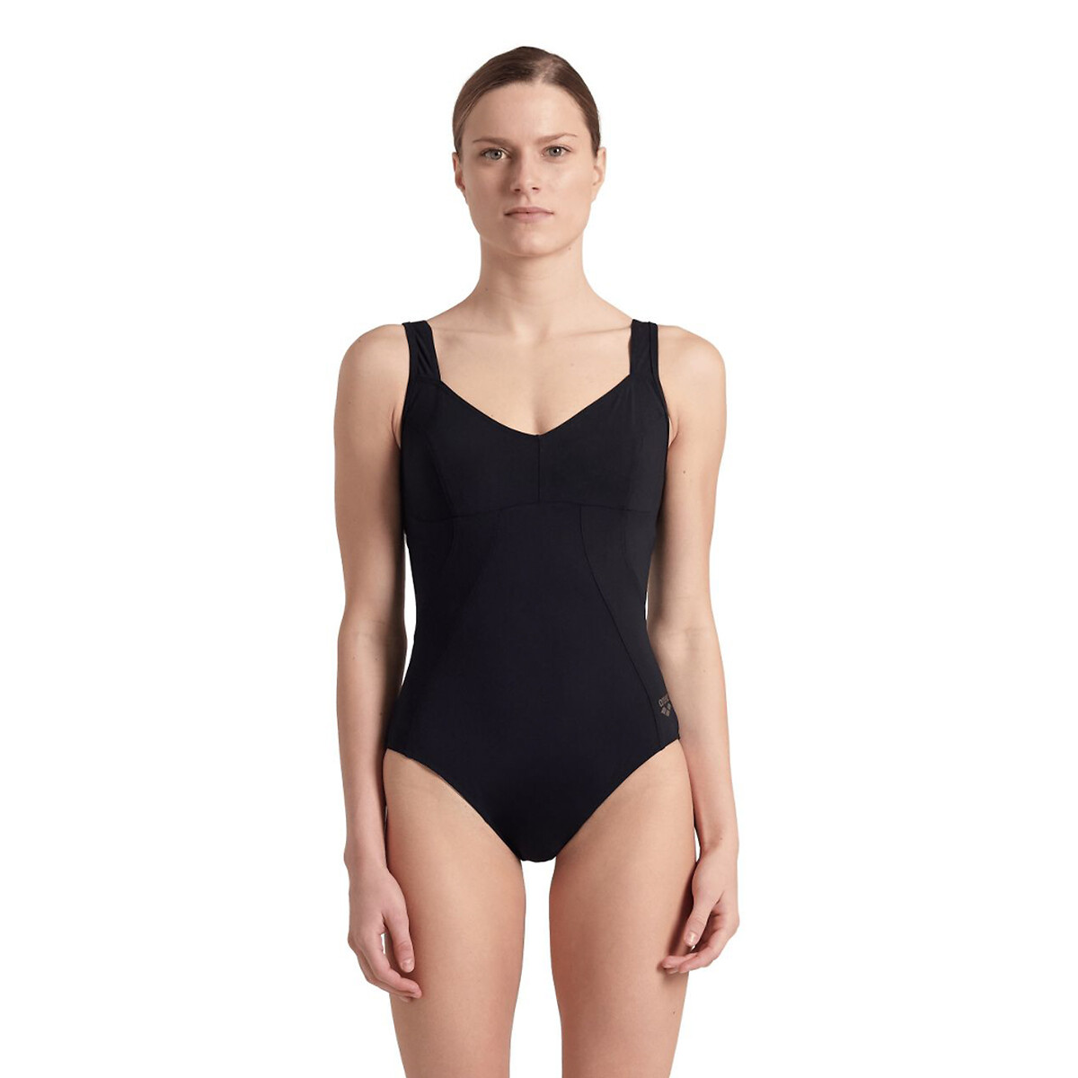 Arena Bodylift Vertigo Swimming Costume Women's Black Size 12