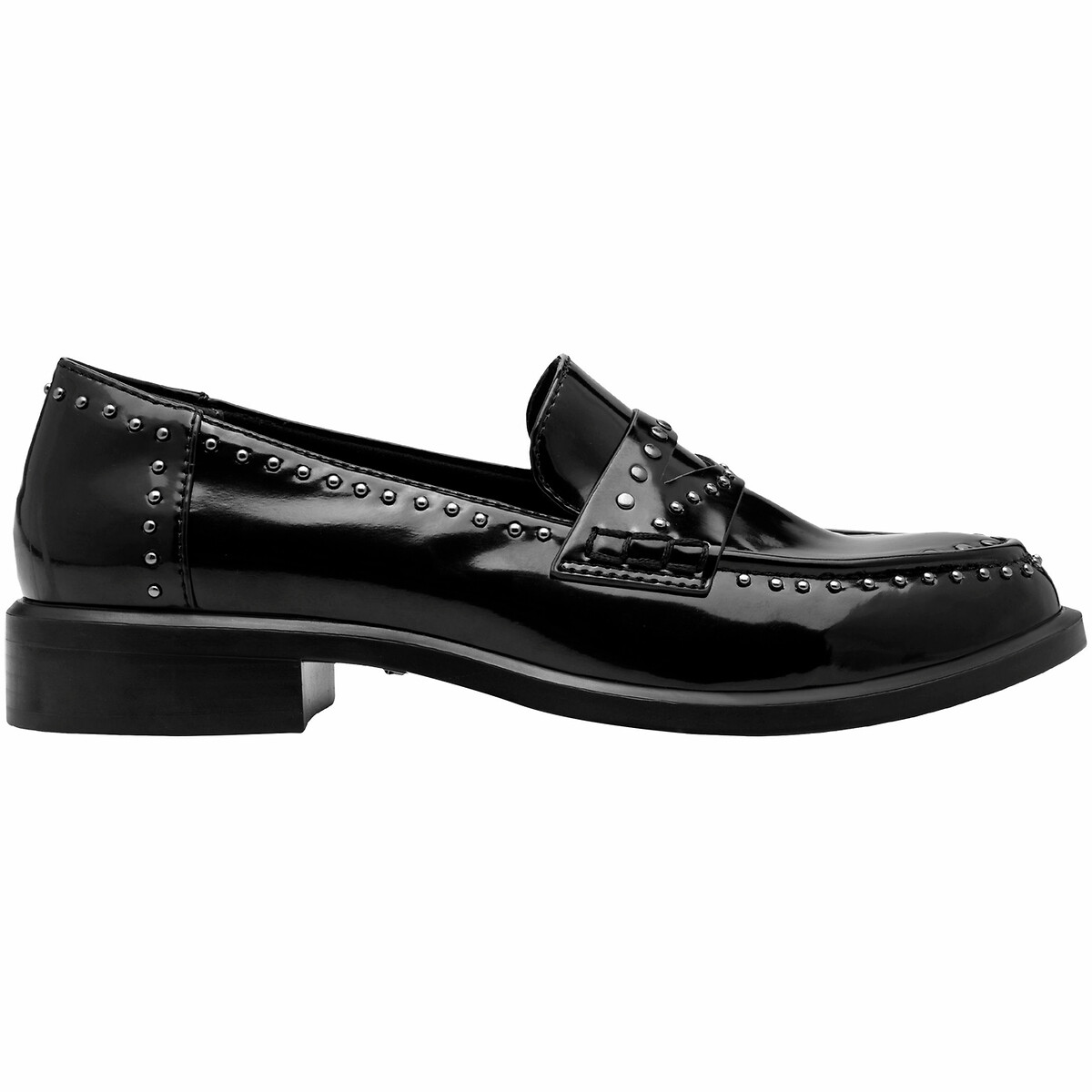Tamaris Loafers With Studs Women's Black Size 38 (5)