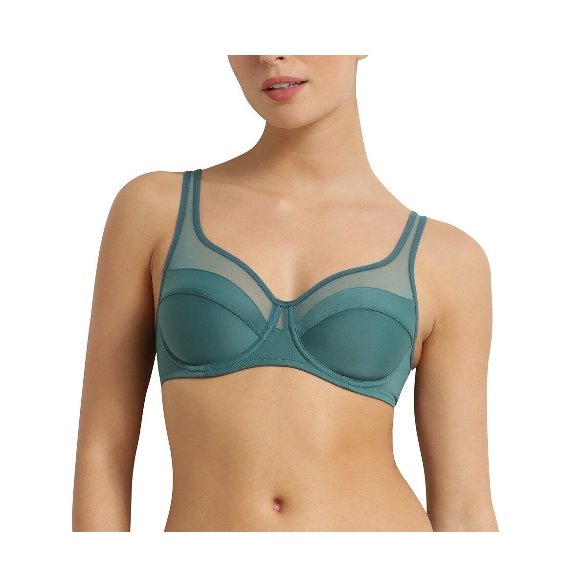 Sujetador envolvente Generous Mujer Talla 100C. Color Verde