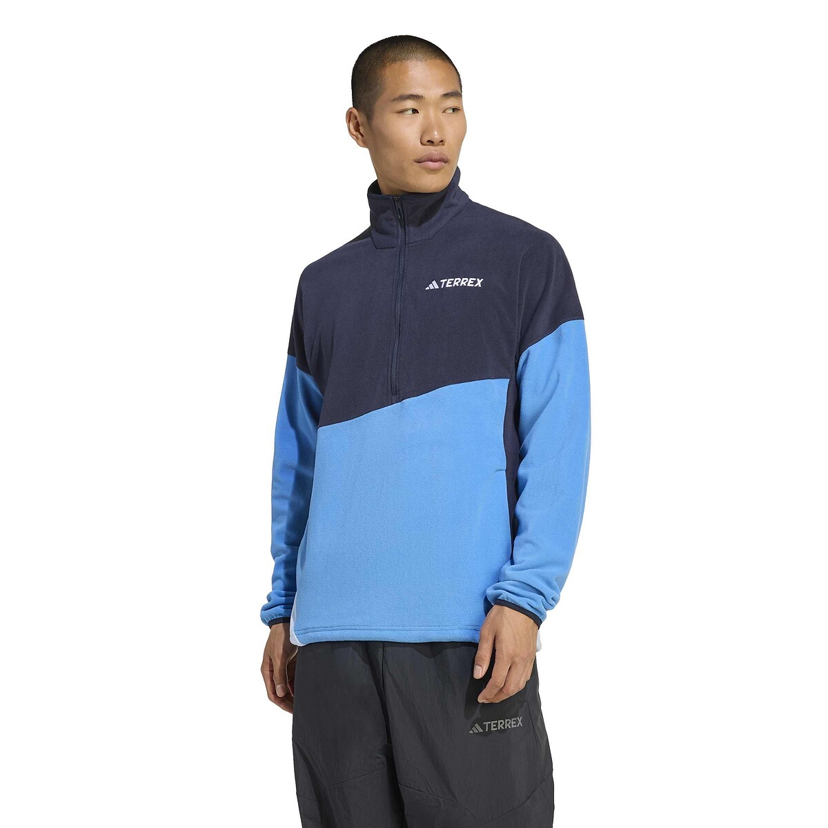 Adidas Performance Terrex Fleece Trail Jacket Men's Blue Large