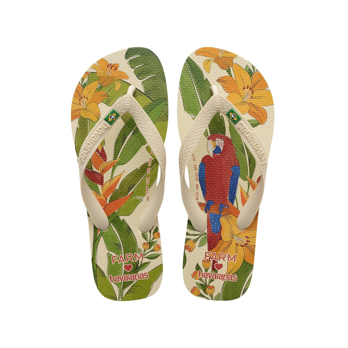 Slippers Farm Rio x Havaianas Rio Arara