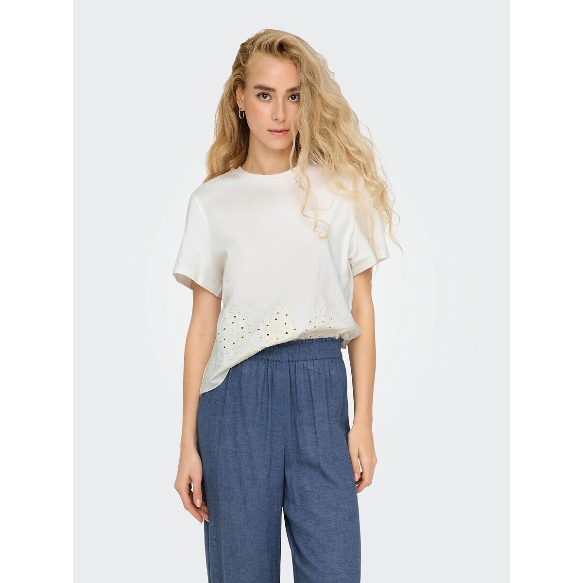 Tee shirt col rond manches courtes
