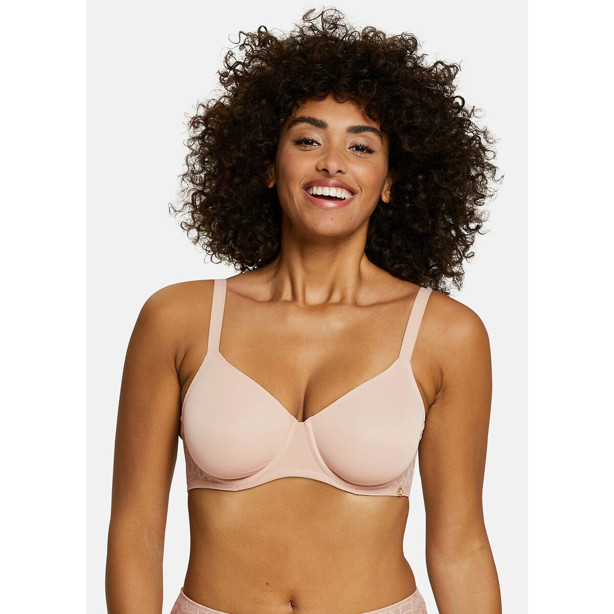 Sans Complexe Perfect Curves Minimiser Bra Women's Blush 38D