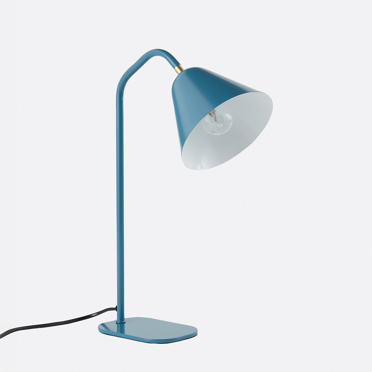 La Redoute Interieurs Copita Metal Table Lamp Unisex Blue