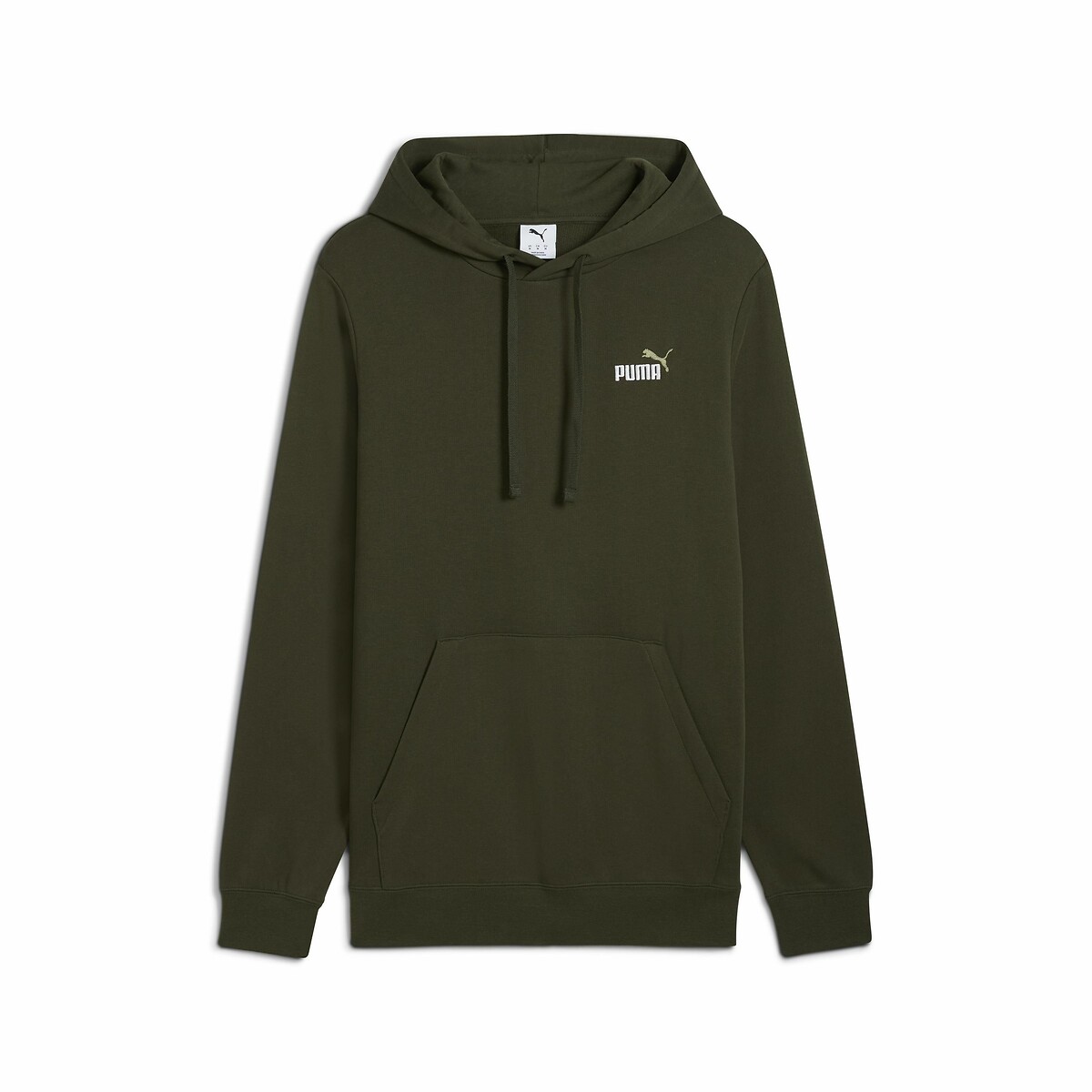 Puma Essential Hoodie Men's Olive Small