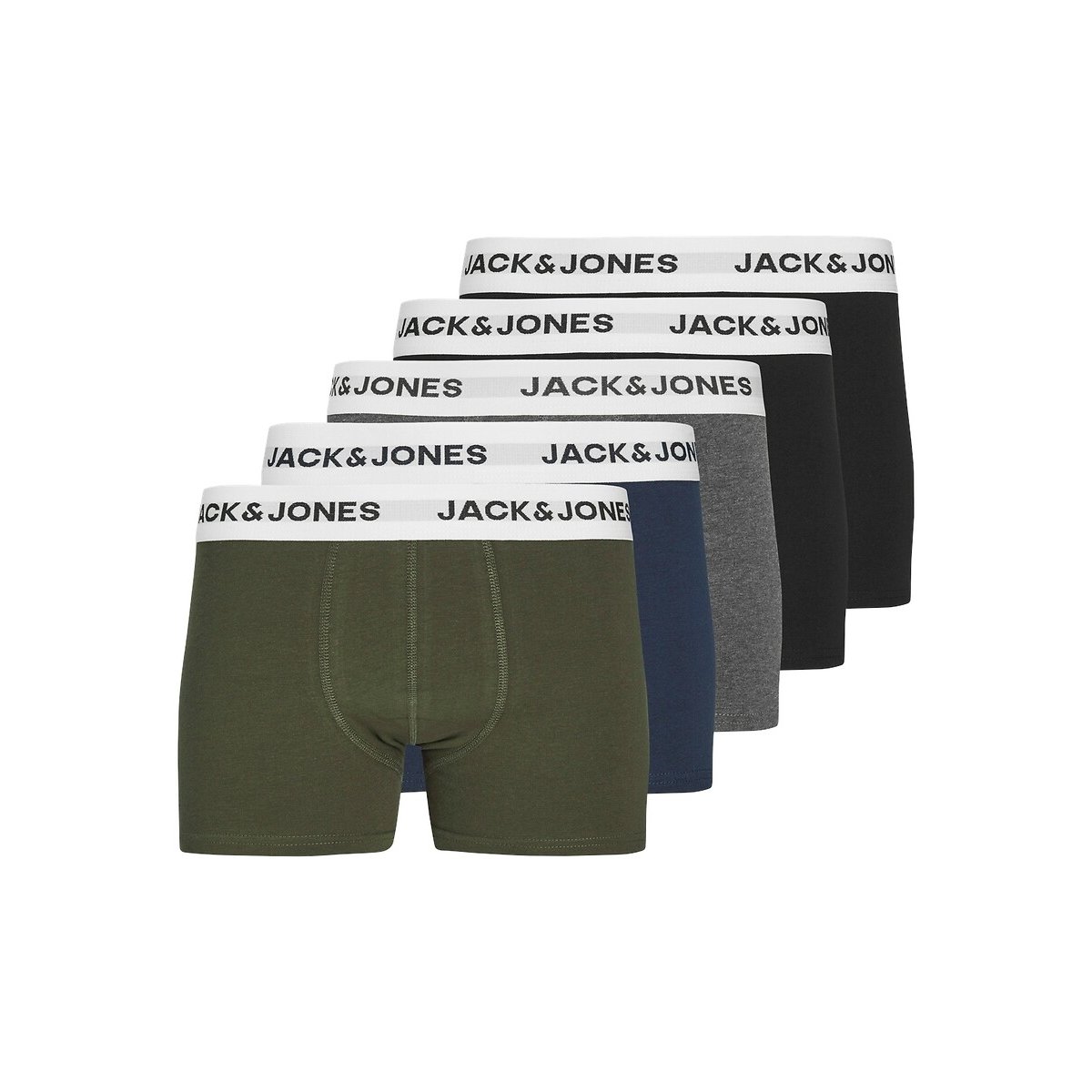 JACK&JONES JUNIOR Set van 5 boxershorts