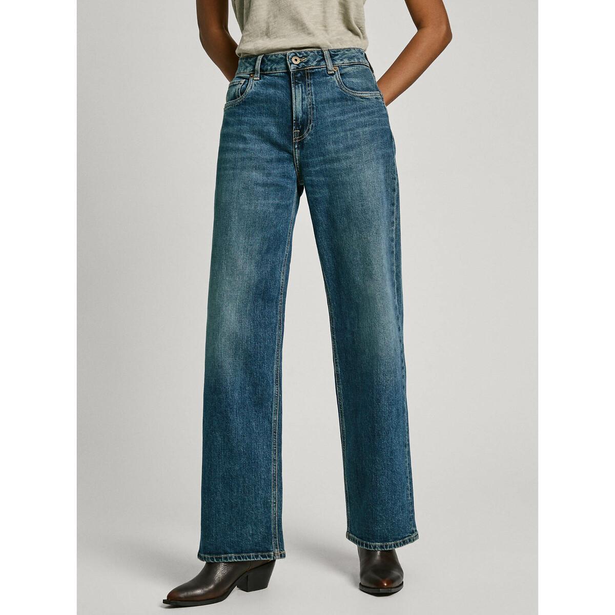 Pepe jeans Loose jeans ST, hoge taille